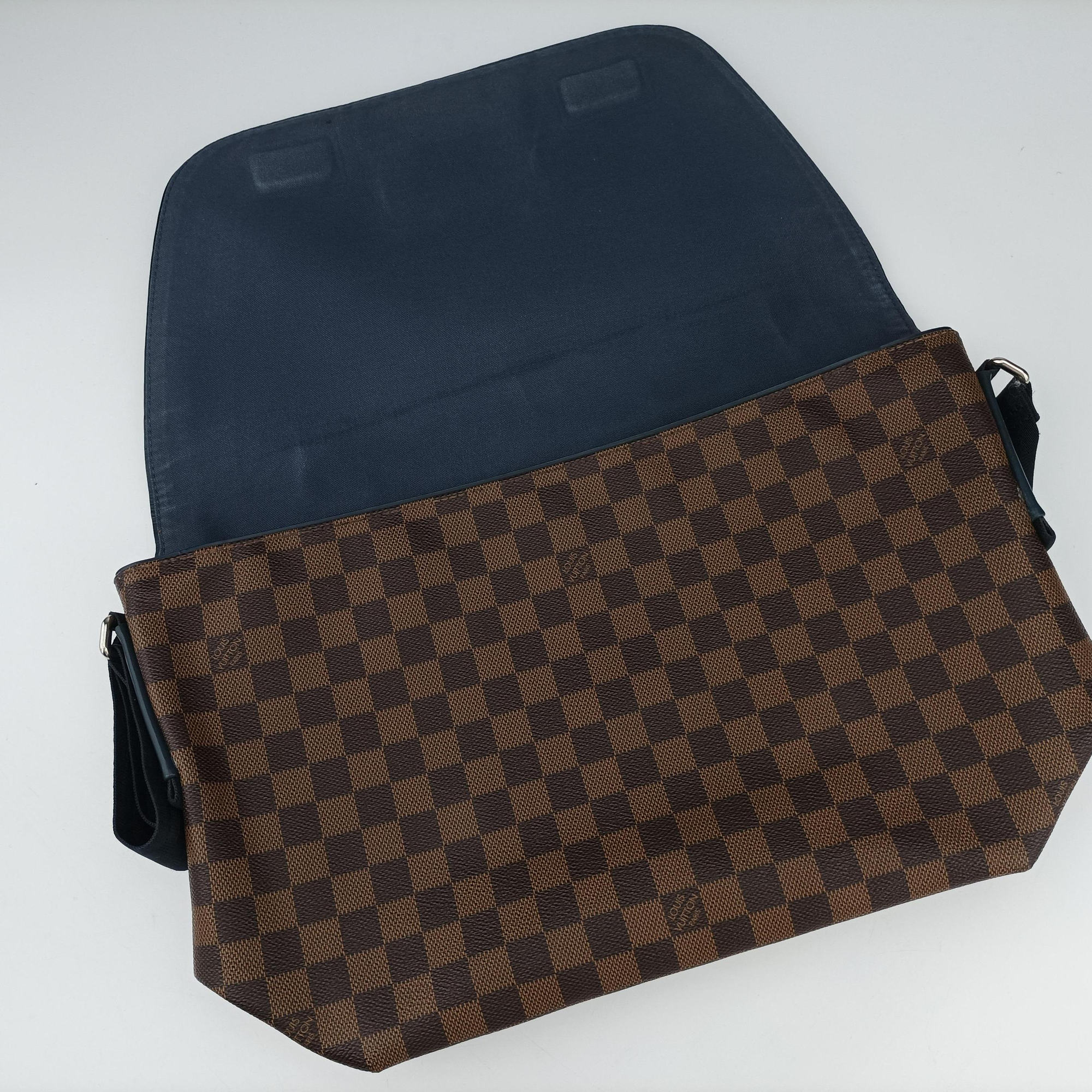 Pre-owned Louis Vuitton Sprinter MM EBENE Damier Canvas N41254 shoulderbag | stylenewstar