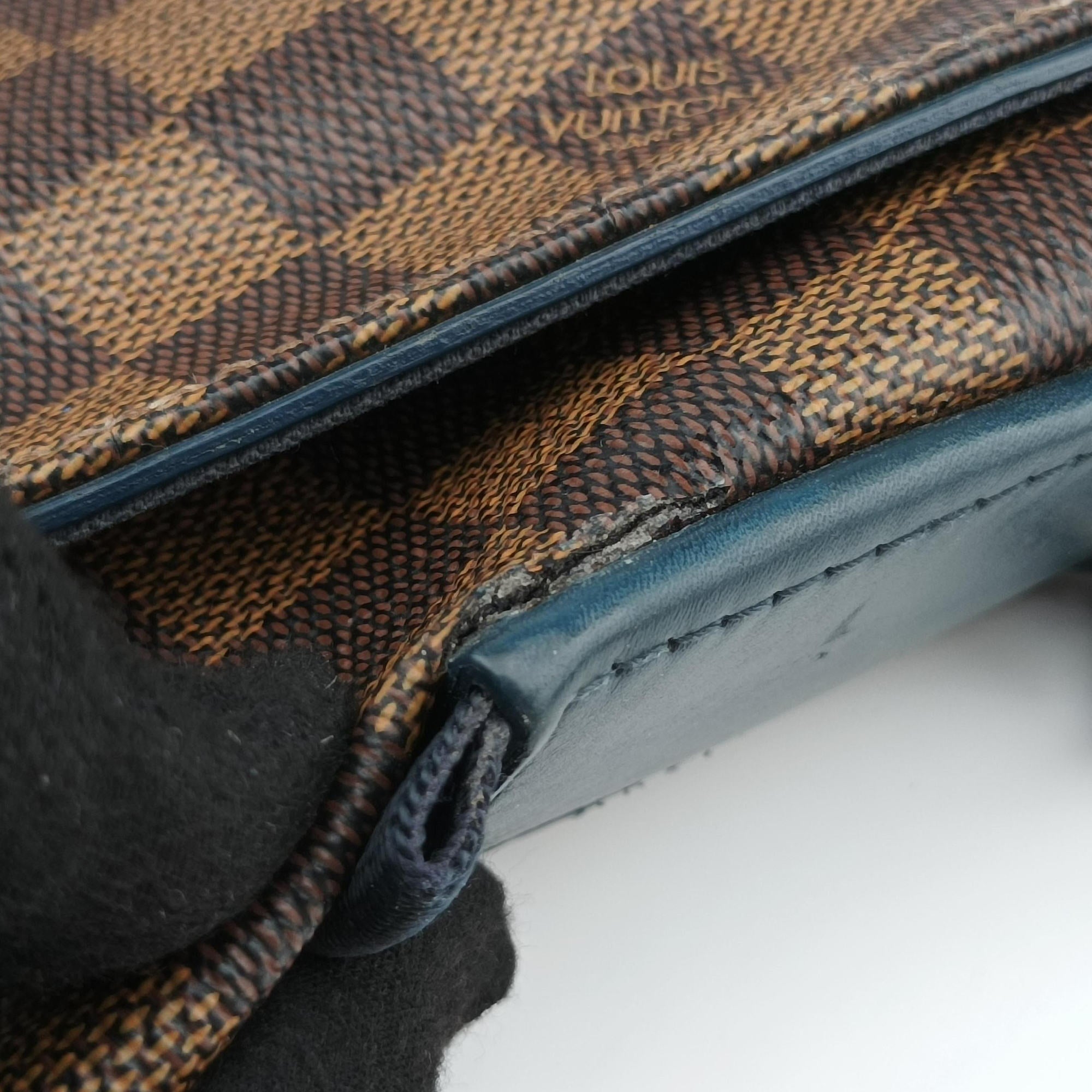 Pre-owned Louis Vuitton Sprinter MM EBENE Damier Canvas N41254 shoulderbag | stylenewstar