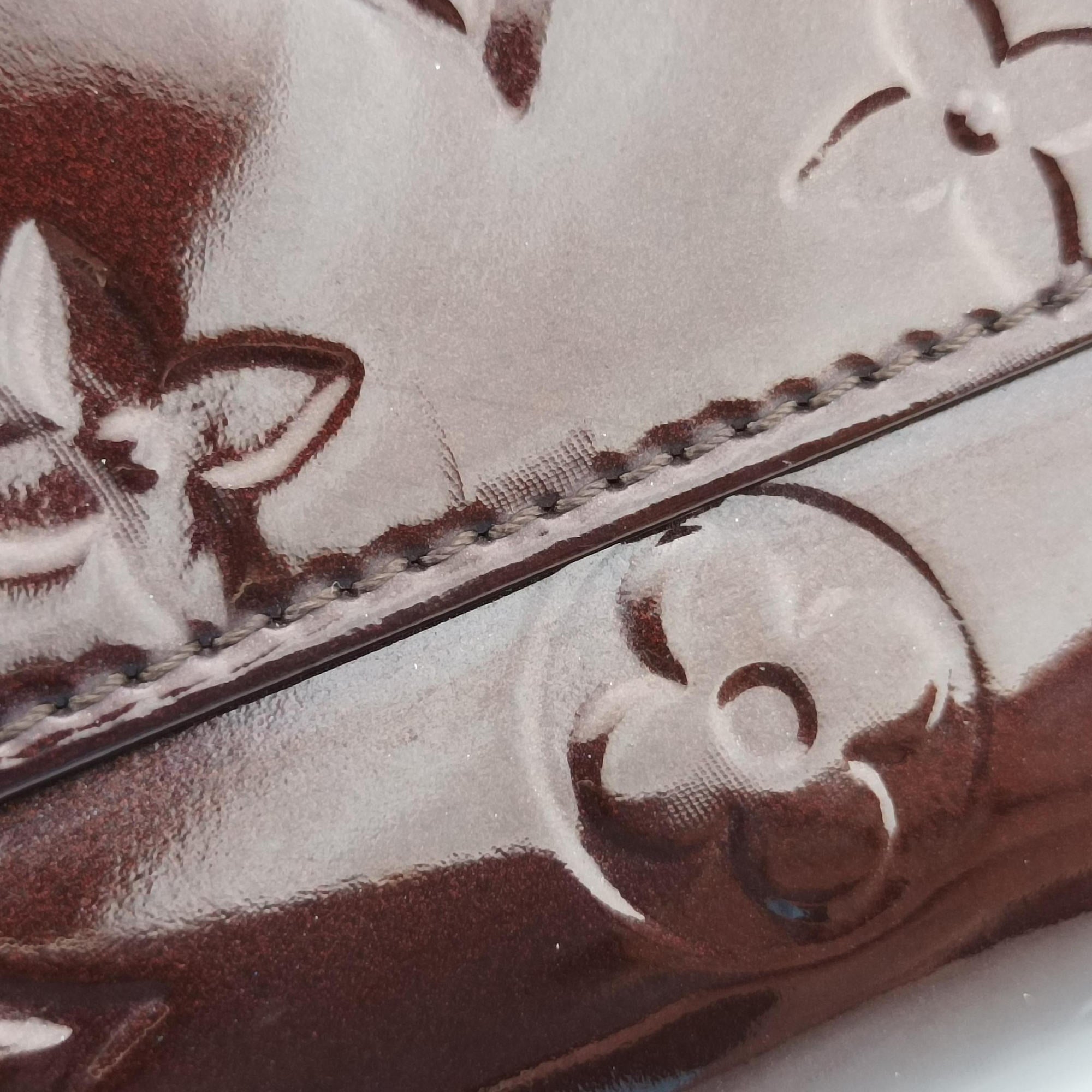 Pre-owned Louis Vuitton Rossmore PM Amarante Vernis M91546 shoulderbag | stylenewstar