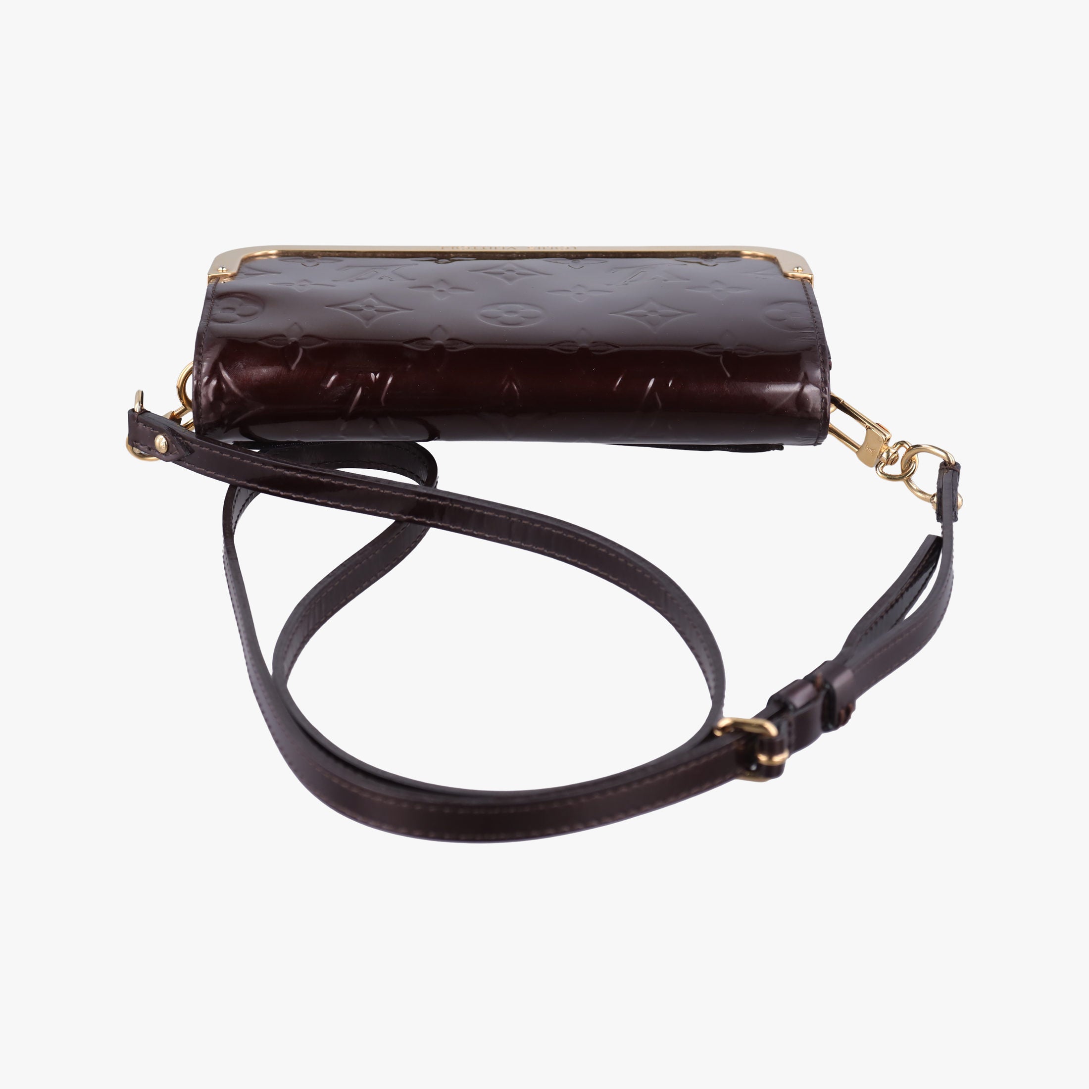 Pre-owned Louis Vuitton Rossmore PM Amarante Vernis M91546 shoulderbag | stylenewstar