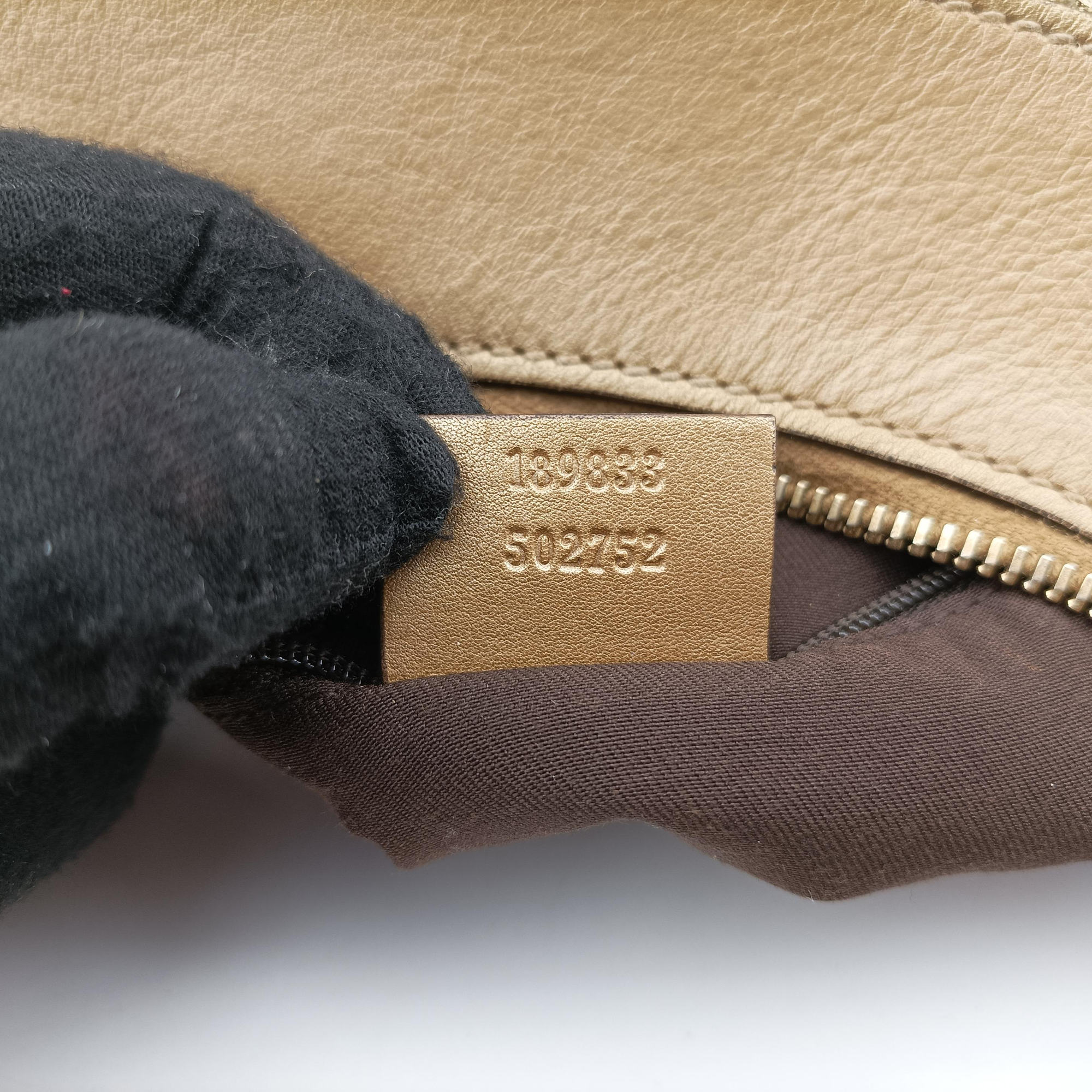 Pre-owned Gucci Abbey D-ring Hobo Brown PVC coated canvas×Leather 189833 handbag | stylenewstar