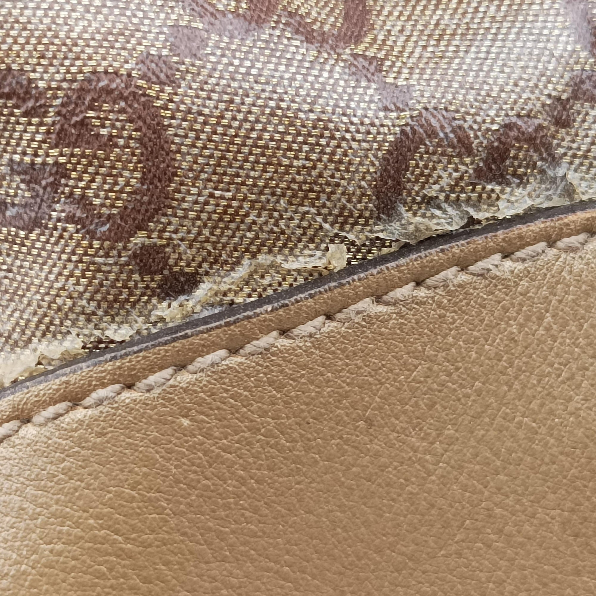 Pre-owned Gucci Abbey D-ring Hobo Brown PVC coated canvas×Leather 189833 handbag | stylenewstar