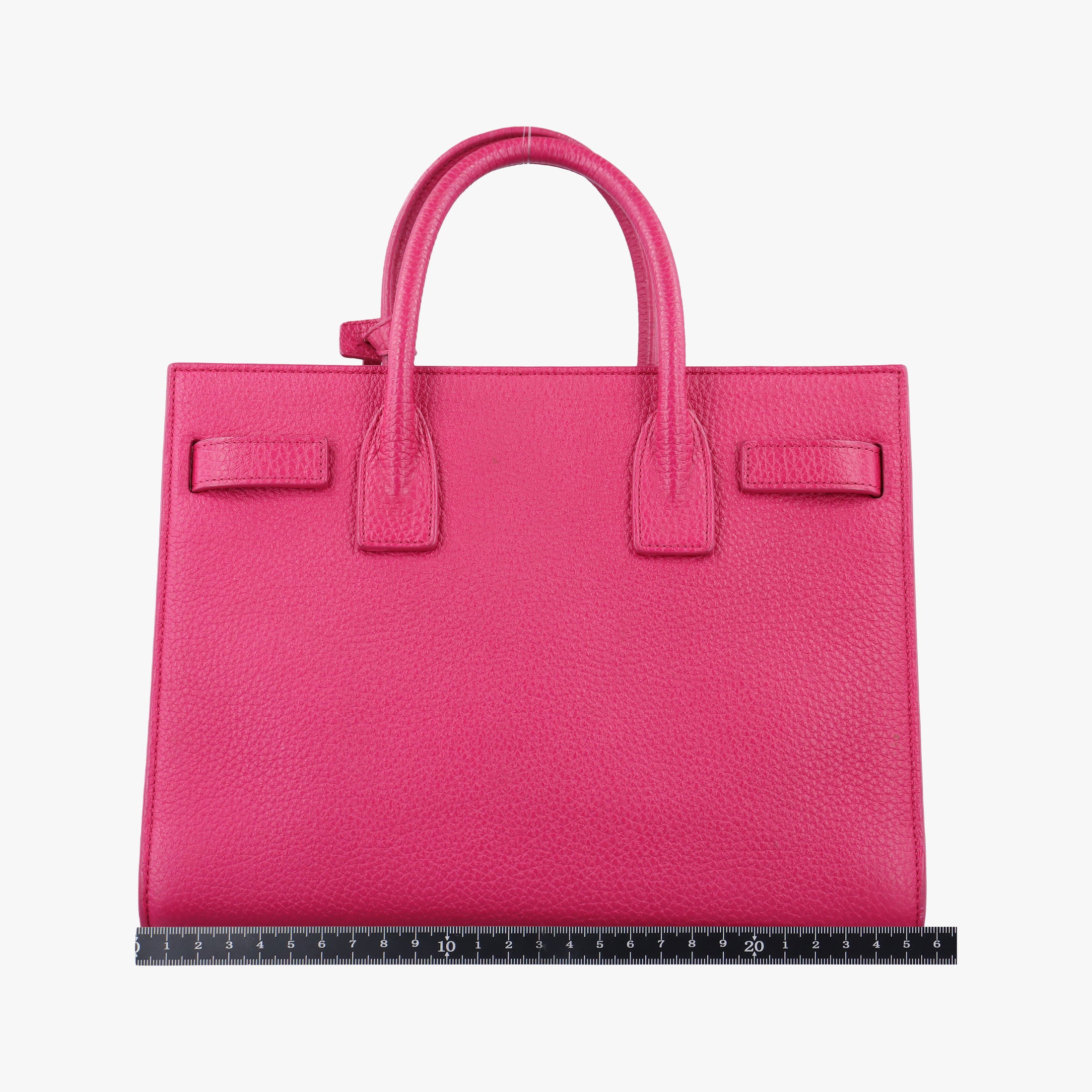 Pre-owned Yves Saint Laurent SAC DE JOUR Rose Leather 377183 shoulderbag | stylenewstar