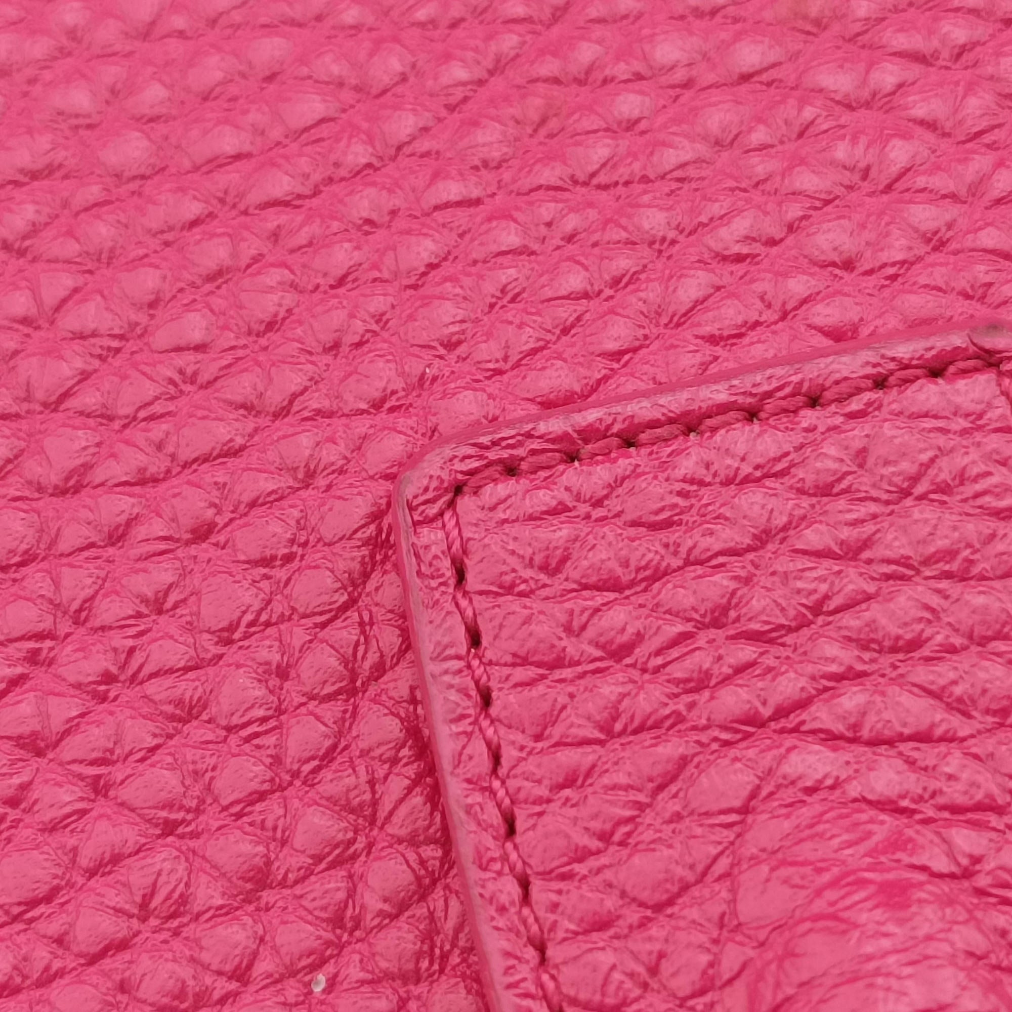 Pre-owned Yves Saint Laurent SAC DE JOUR Rose Leather 377183 shoulderbag | stylenewstar