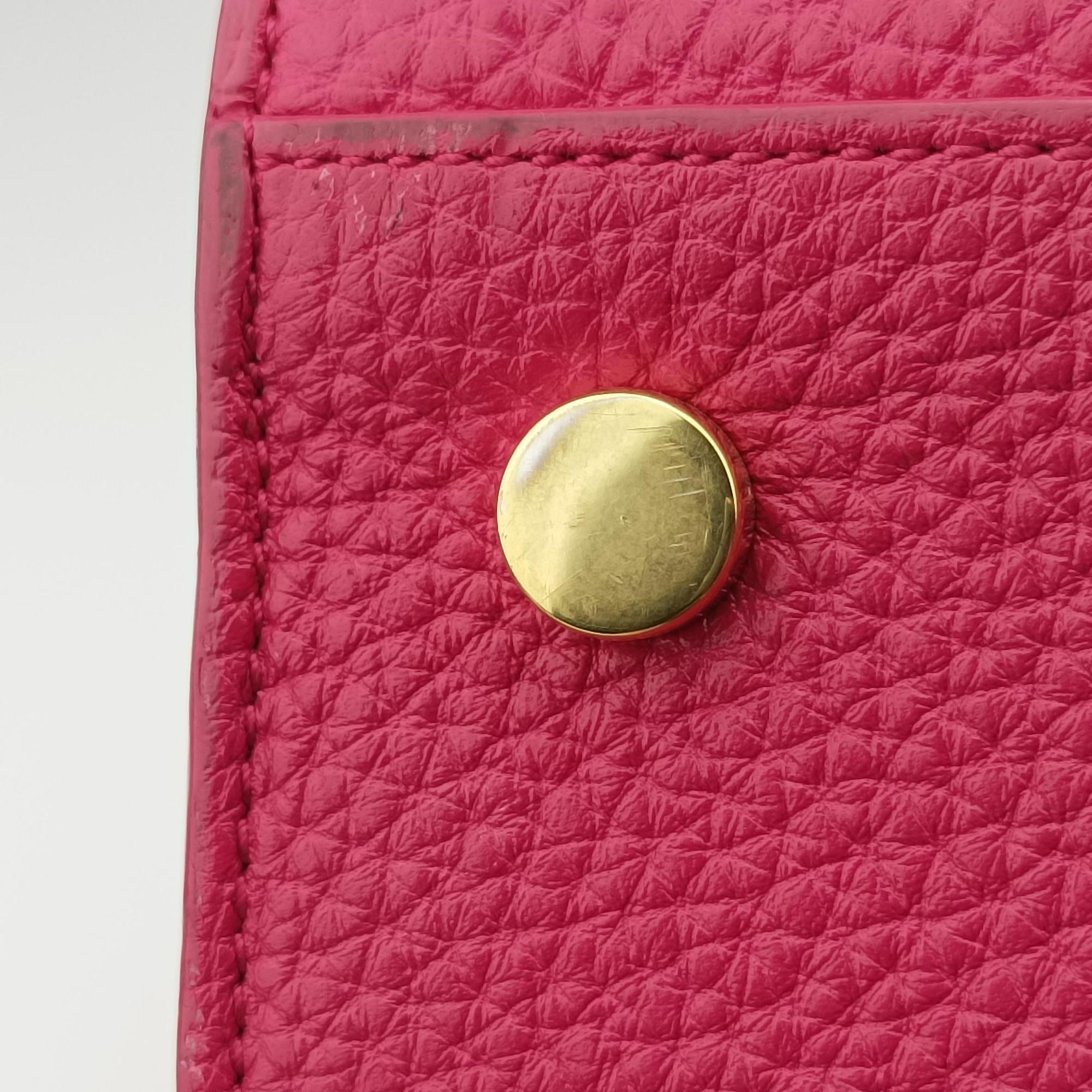 Pre-owned Yves Saint Laurent SAC DE JOUR Rose Leather 377183 shoulderbag | stylenewstar