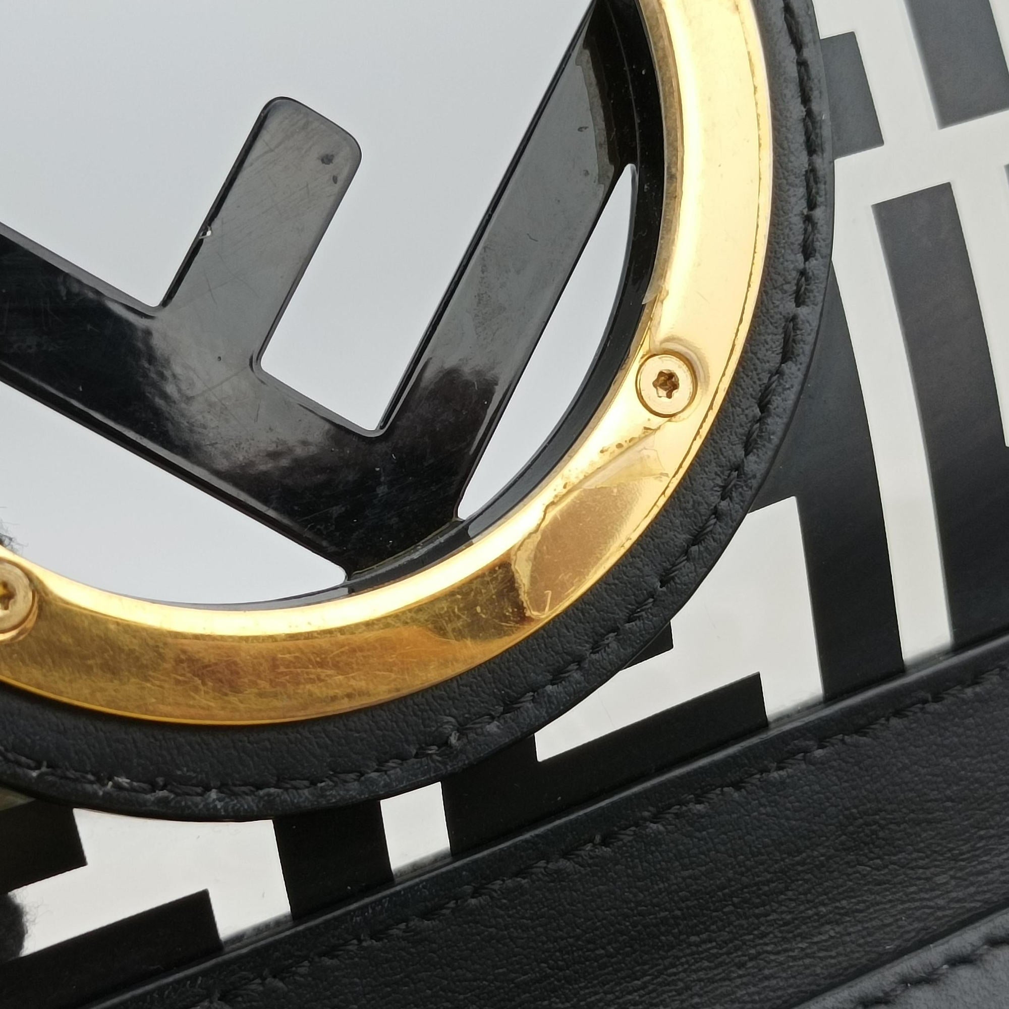 Secondhand Fendi Kan I F Black PVC coated canvas 8BT284 shoulderbag | stylenewstar