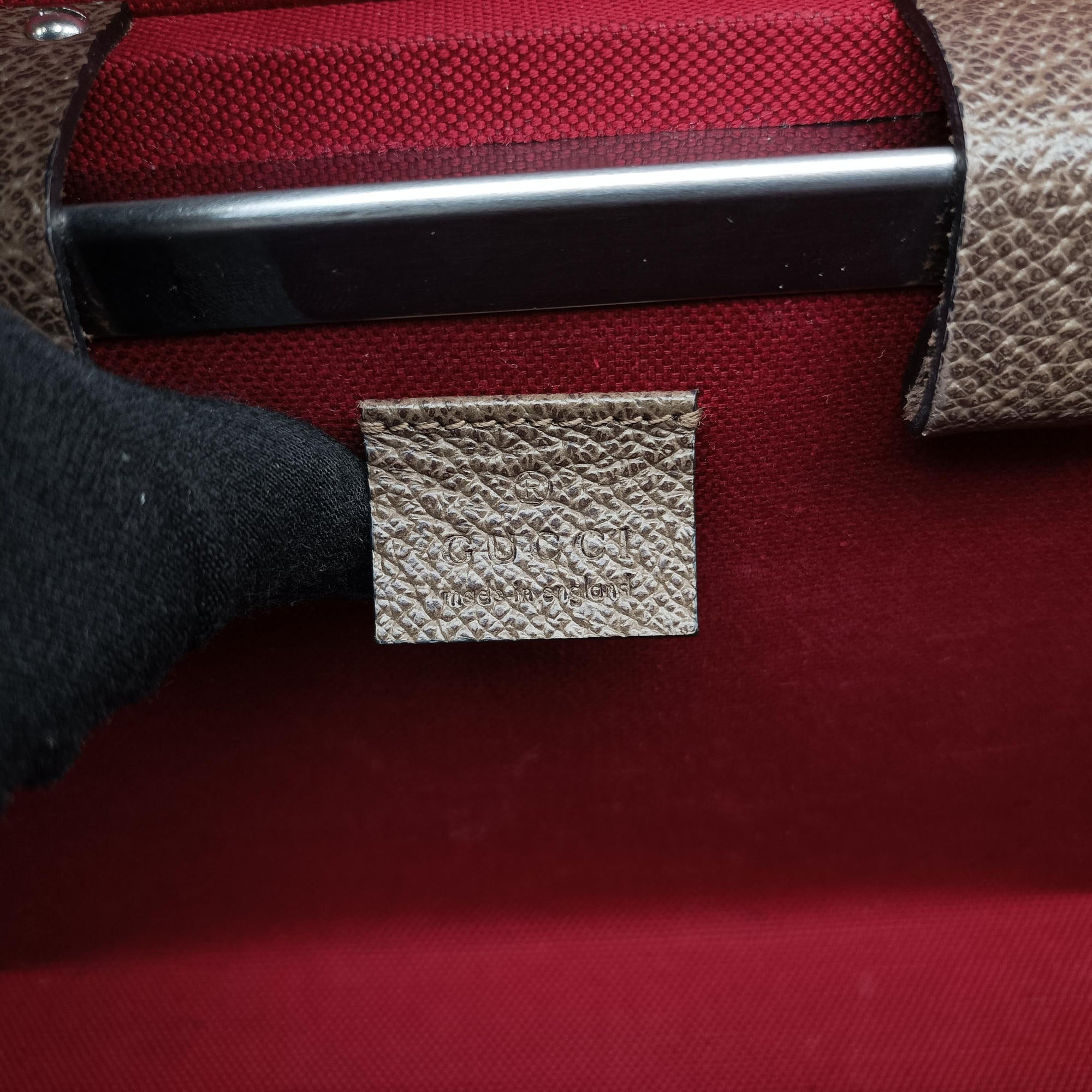 Pre-owned Gucci GG supreme Globe-Trotter Brown PVC coated canvas×Leather 533623 shoulderbag | stylenewstar