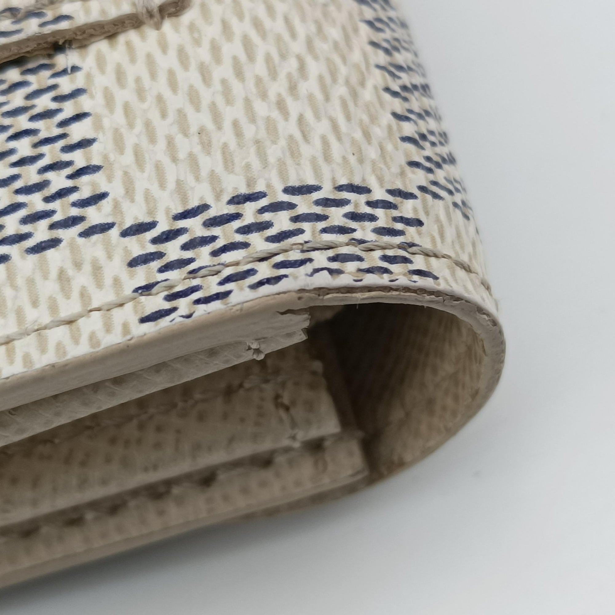 Pre-owned Louis Vuitton Belt Pochette Solo AZUR Damier Canvas M9835T bum bag/waist bag | stylenewstar