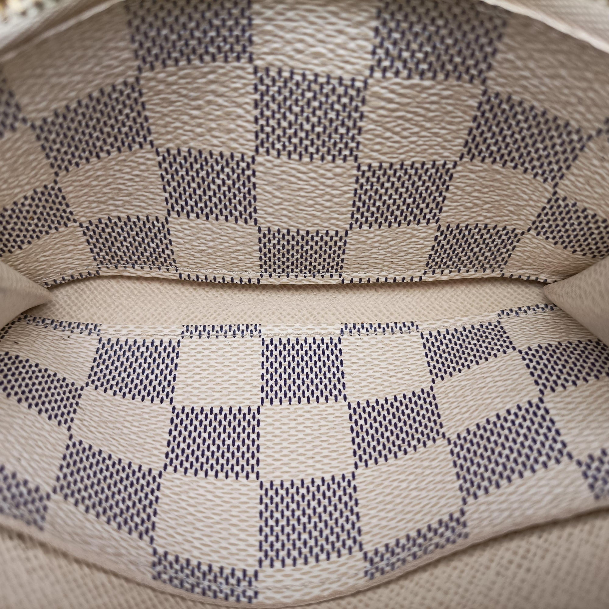 Pre-owned Louis Vuitton Belt Pochette Solo AZUR Damier Canvas M9835T bum bag/waist bag | stylenewstar