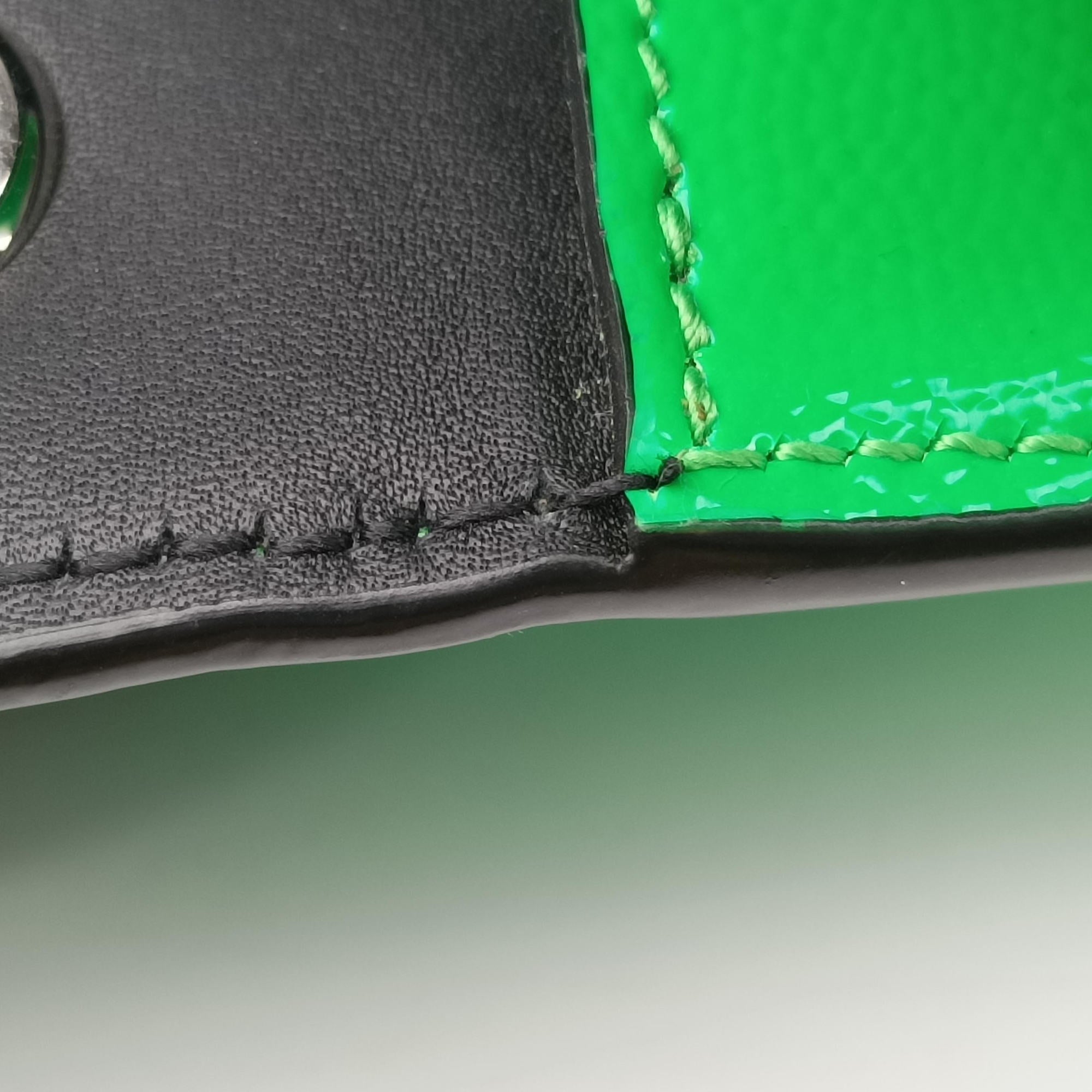 Vintage Yves Saint Laurent KATE Green Patent Leather 469390 shoulderbag | stylenewstar