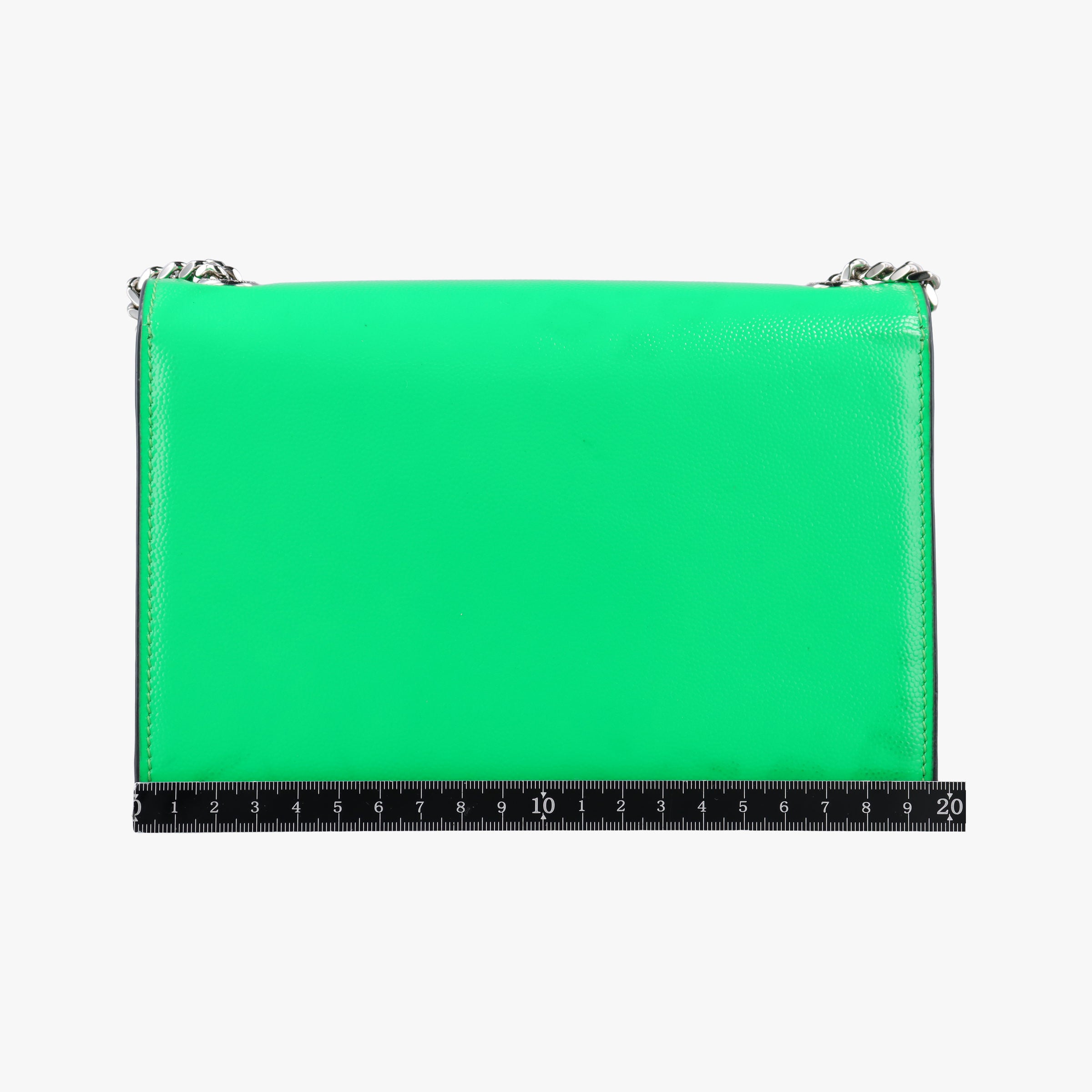 Vintage Yves Saint Laurent KATE Green Patent Leather 469390 shoulderbag | stylenewstar