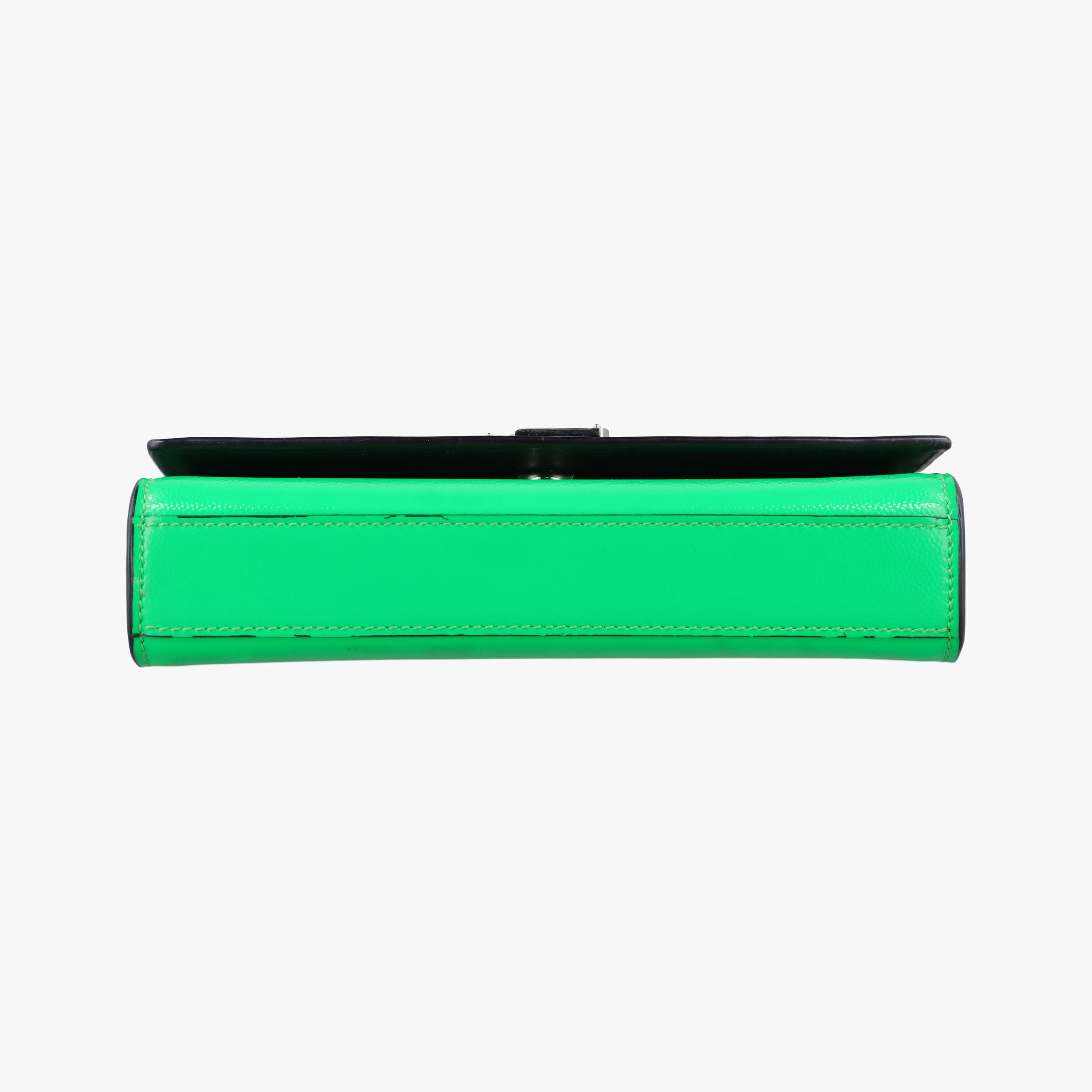 Vintage Yves Saint Laurent KATE Green Patent Leather 469390 shoulderbag | stylenewstar