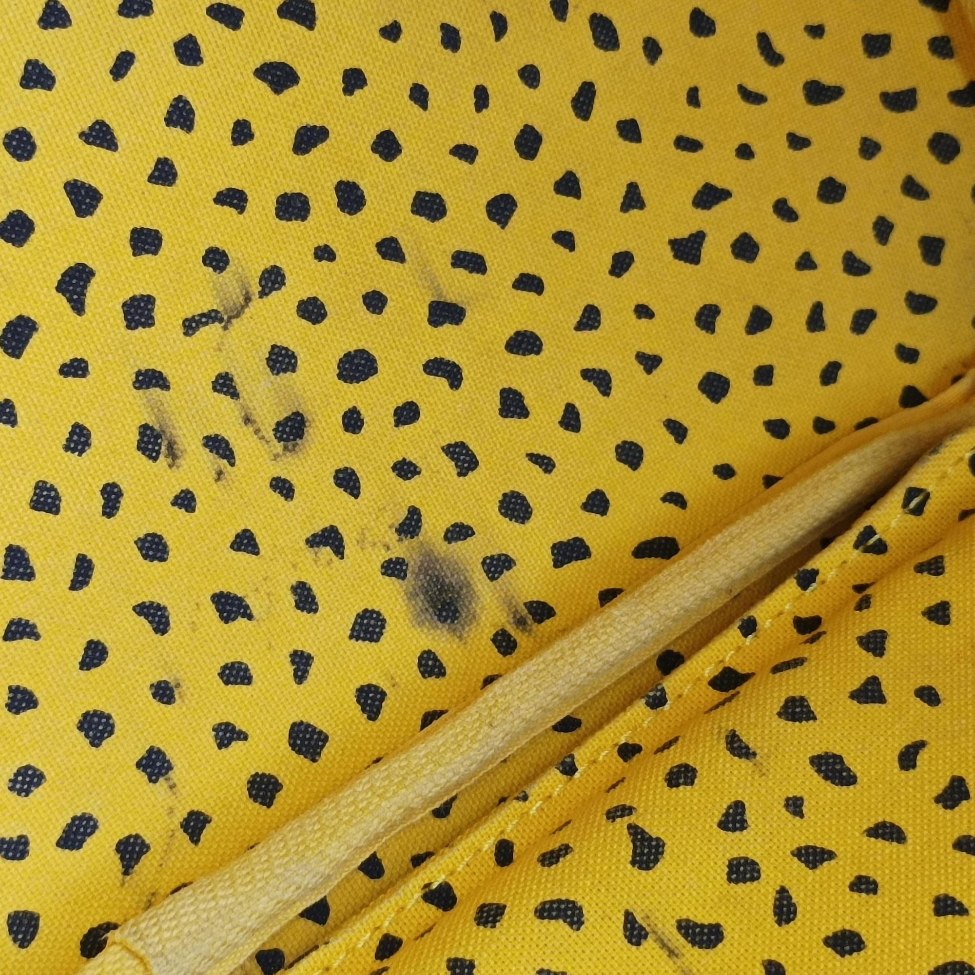 Secondhand Louis Vuitton Neverfull MM MARRON × JAUNE Monogram Wave Dot Canvas M40685 handbag | stylenewstar