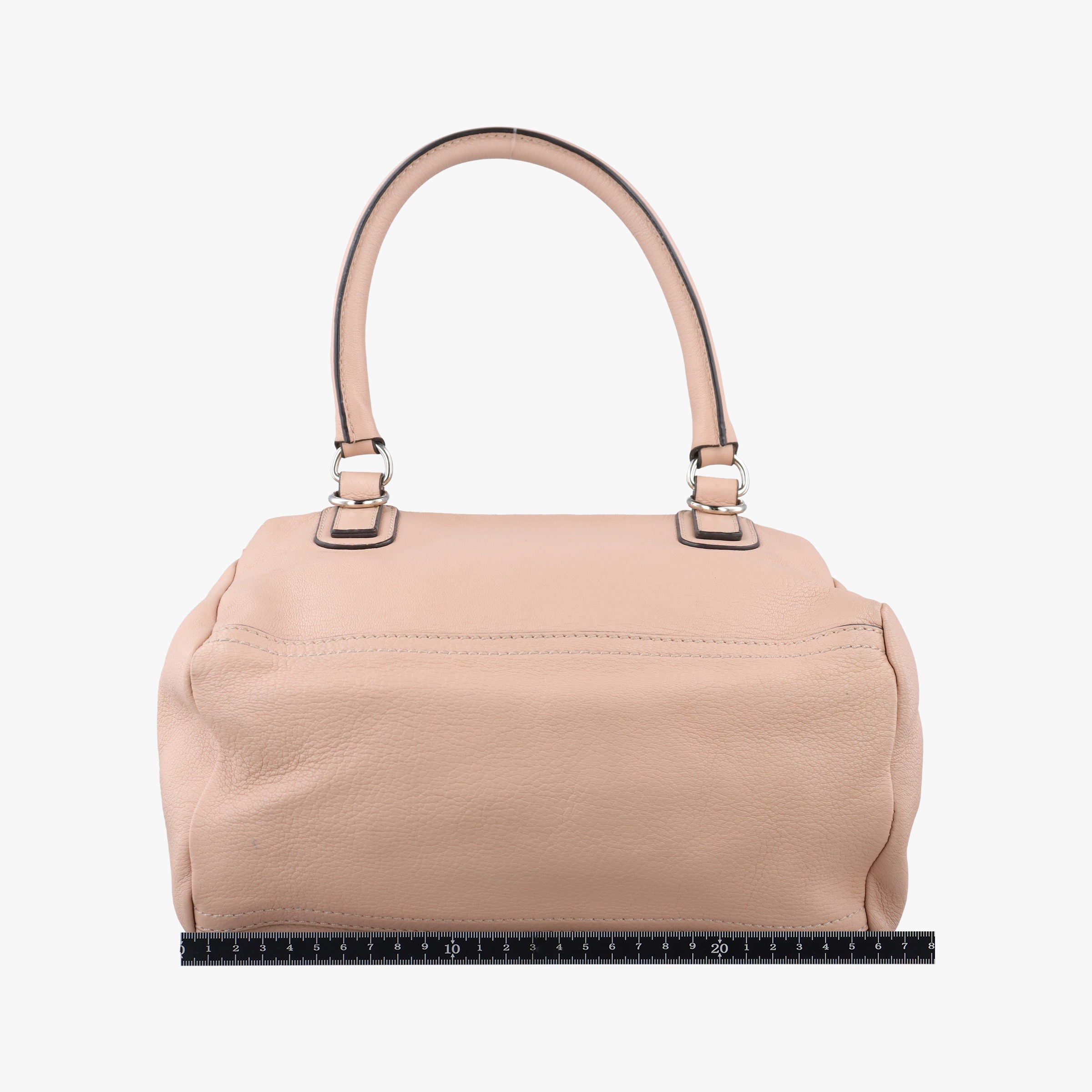Pre-owned Givenchy Pandora beige leather  shoulderbag | stylenewstar
