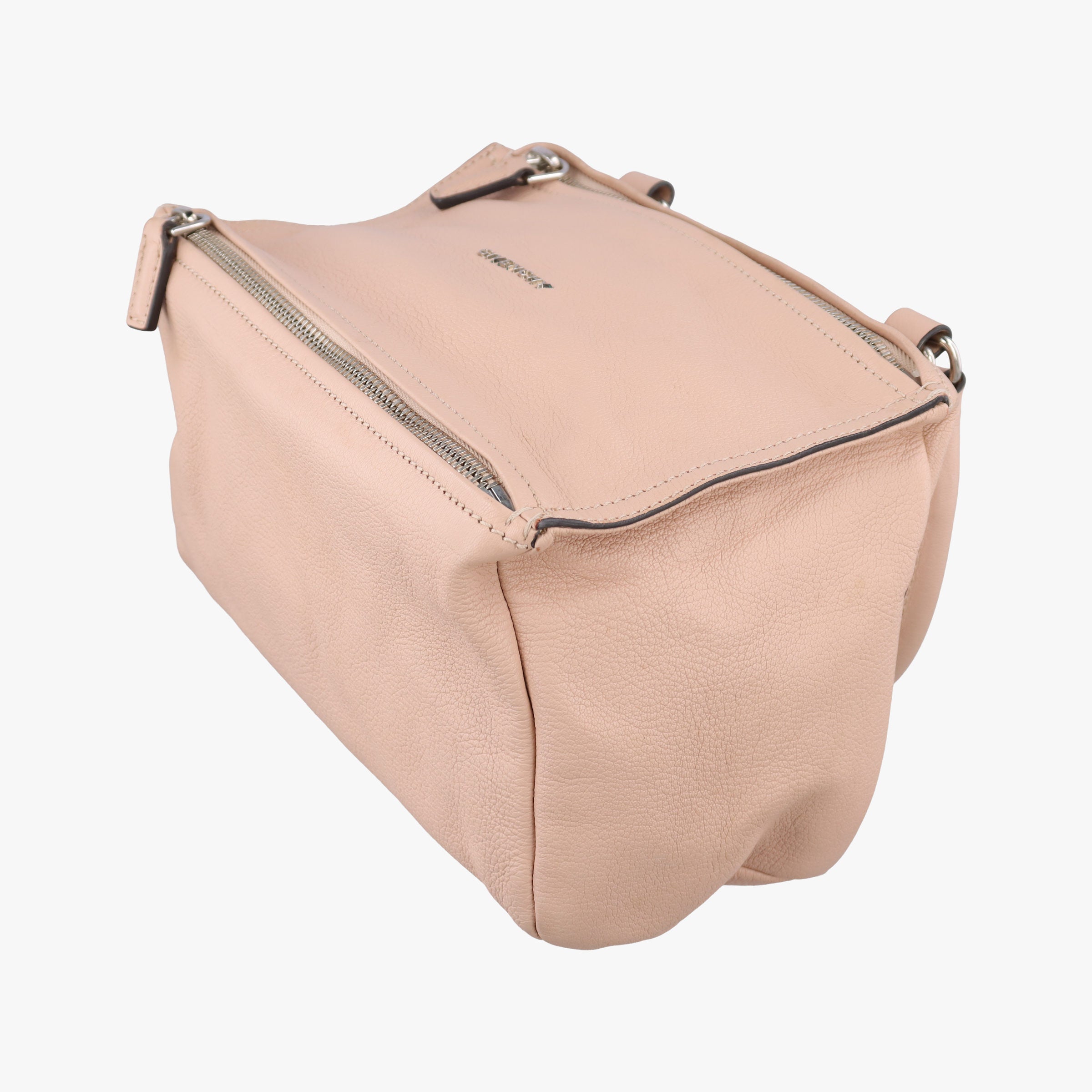 Pre-owned Givenchy Pandora beige leather  shoulderbag | stylenewstar