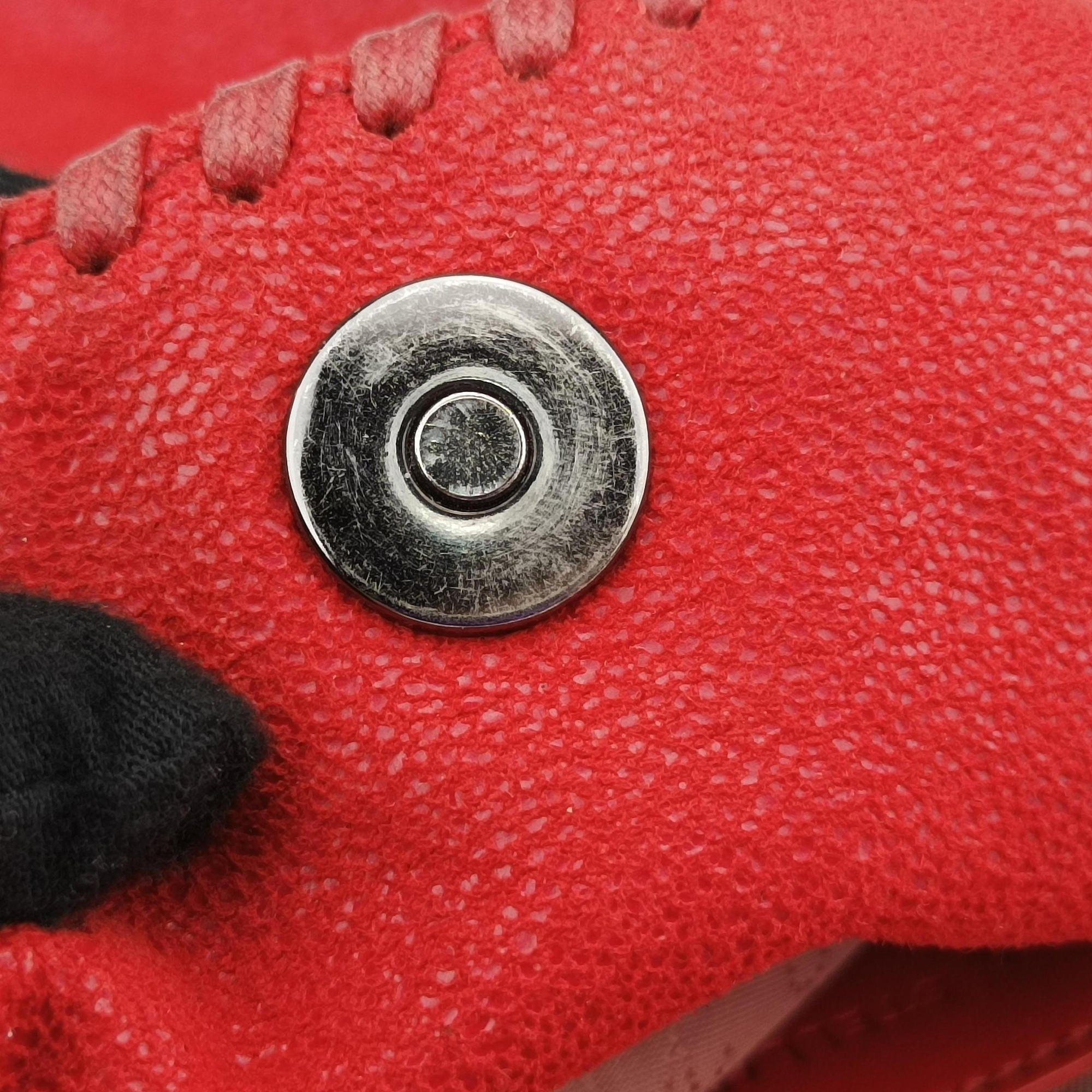 Vintage Stella McCartney Falabella Red Vegan leather  shoulderbag | stylenewstar