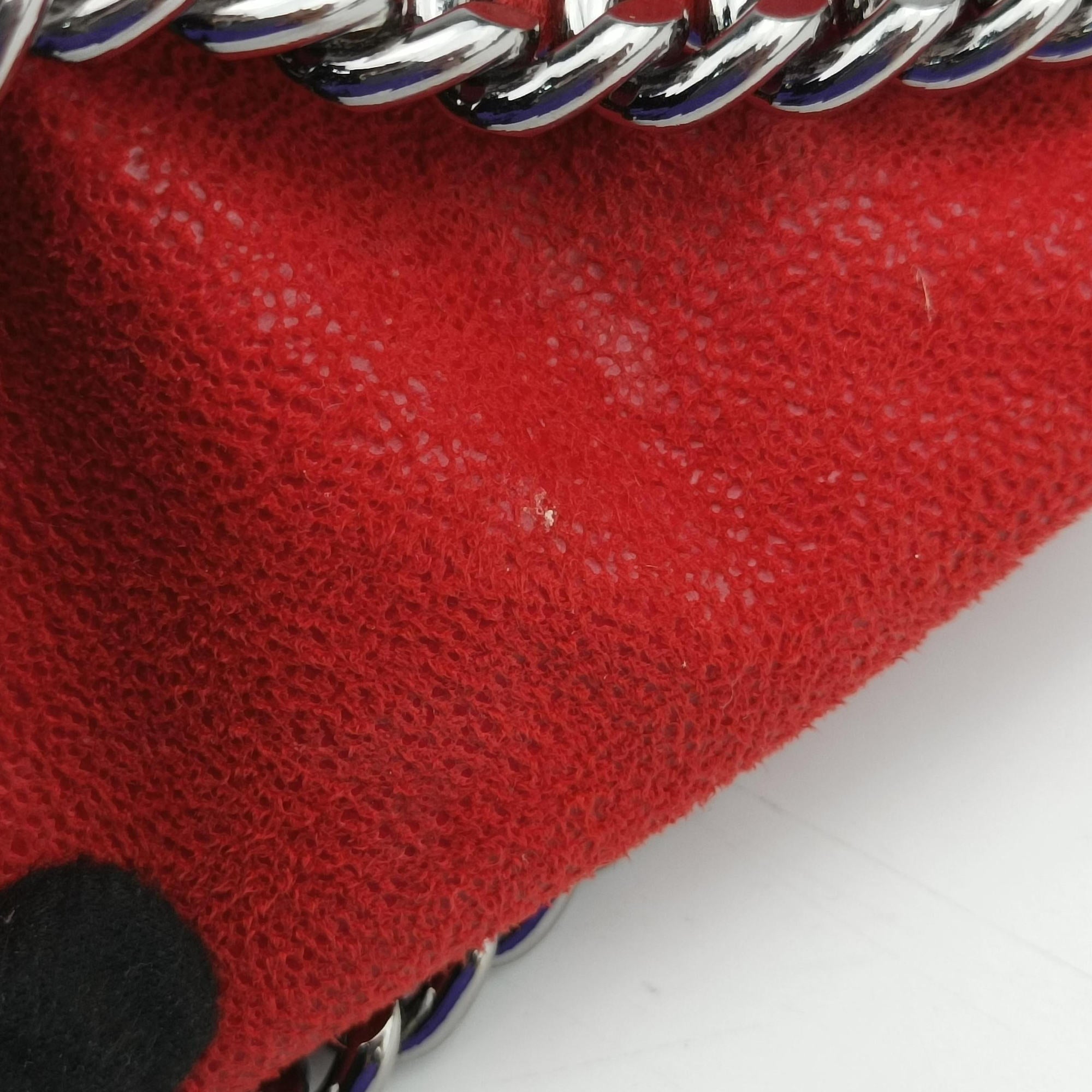 Vintage Stella McCartney Falabella Red Vegan leather  shoulderbag | stylenewstar