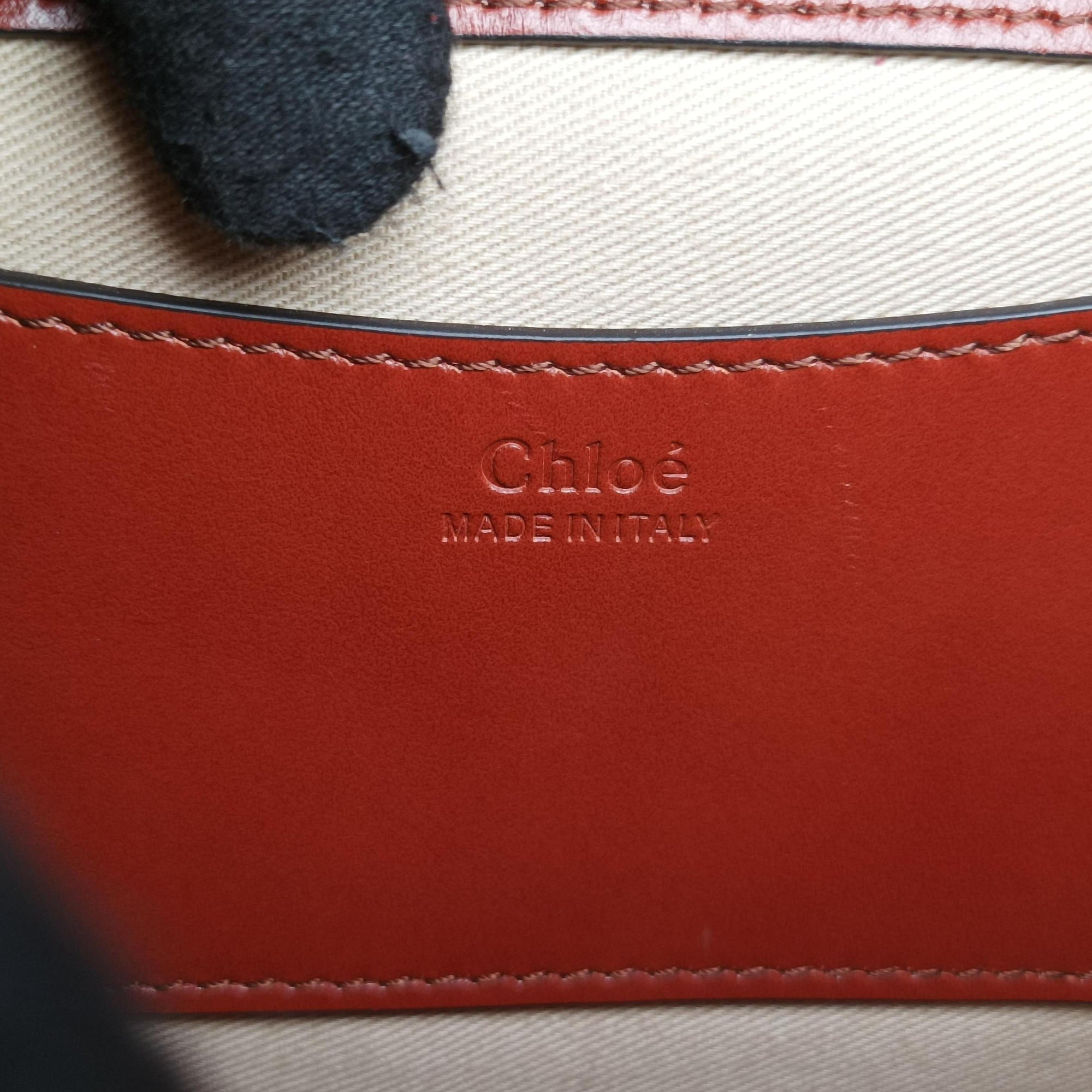 Secondhand Chloe Tess Brown Leather  shoulderbag | stylenewstar