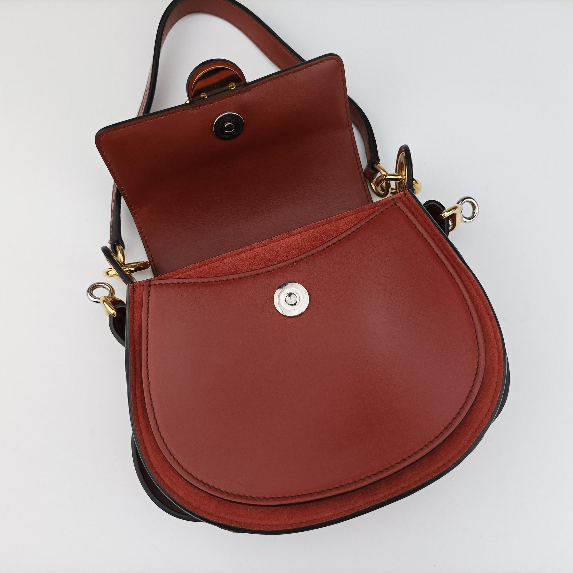 Secondhand Chloe Tess Brown Leather  shoulderbag | stylenewstar