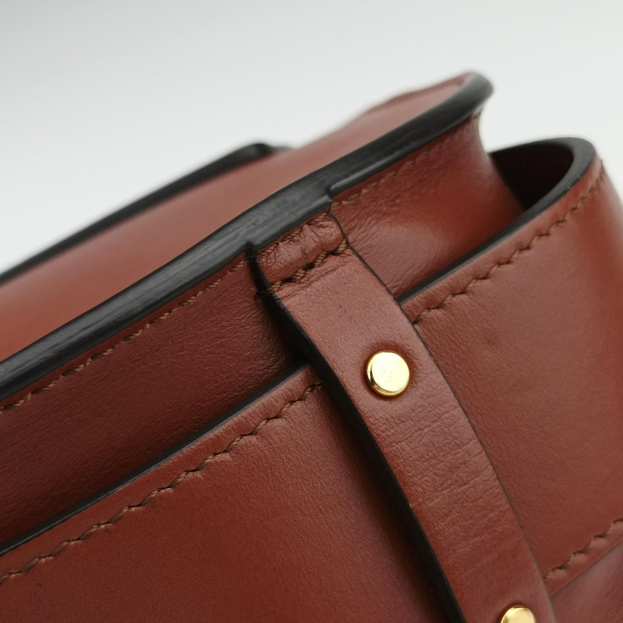 Secondhand Chloe Tess Brown Leather  shoulderbag | stylenewstar