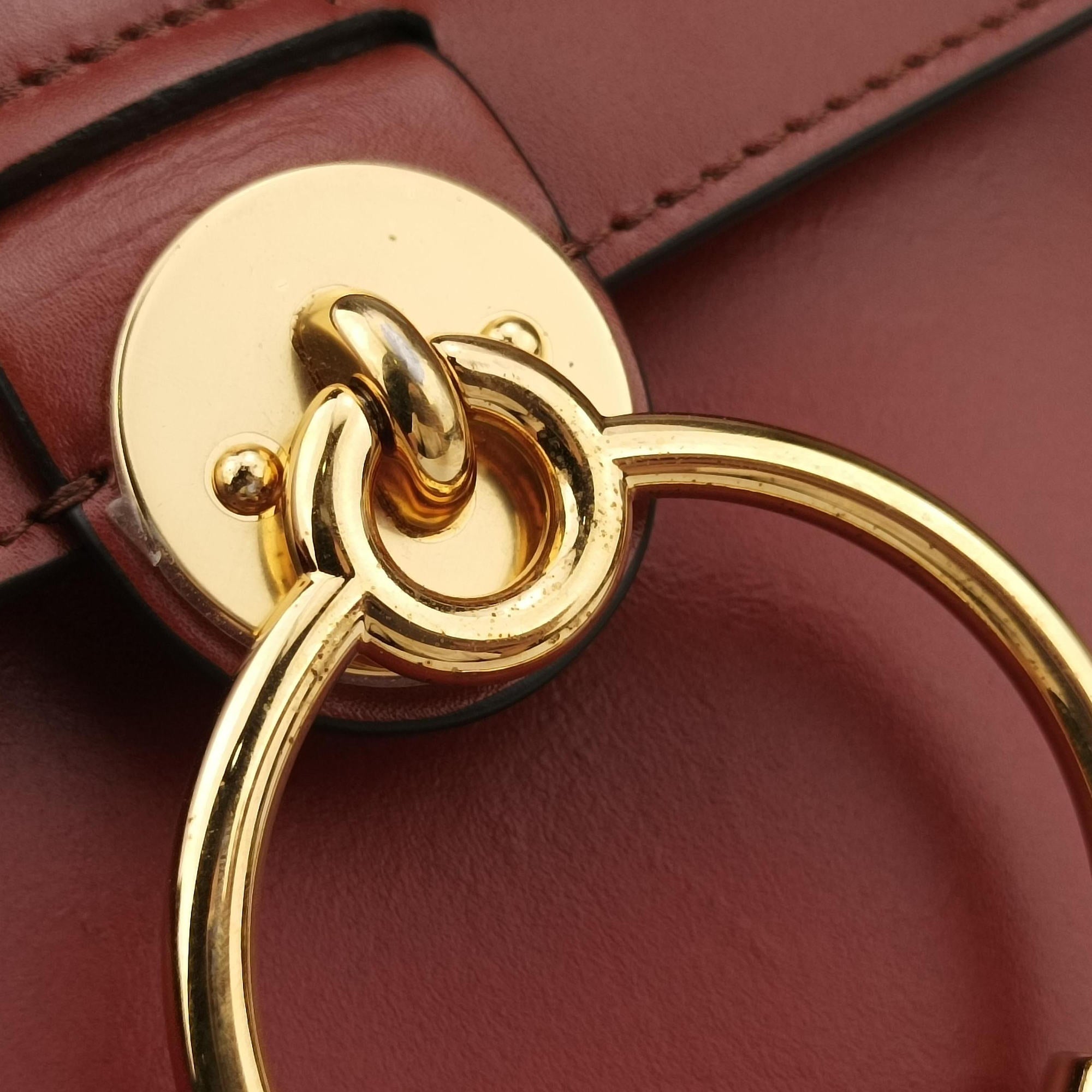 Secondhand Chloe Tess Brown Leather  shoulderbag | stylenewstar