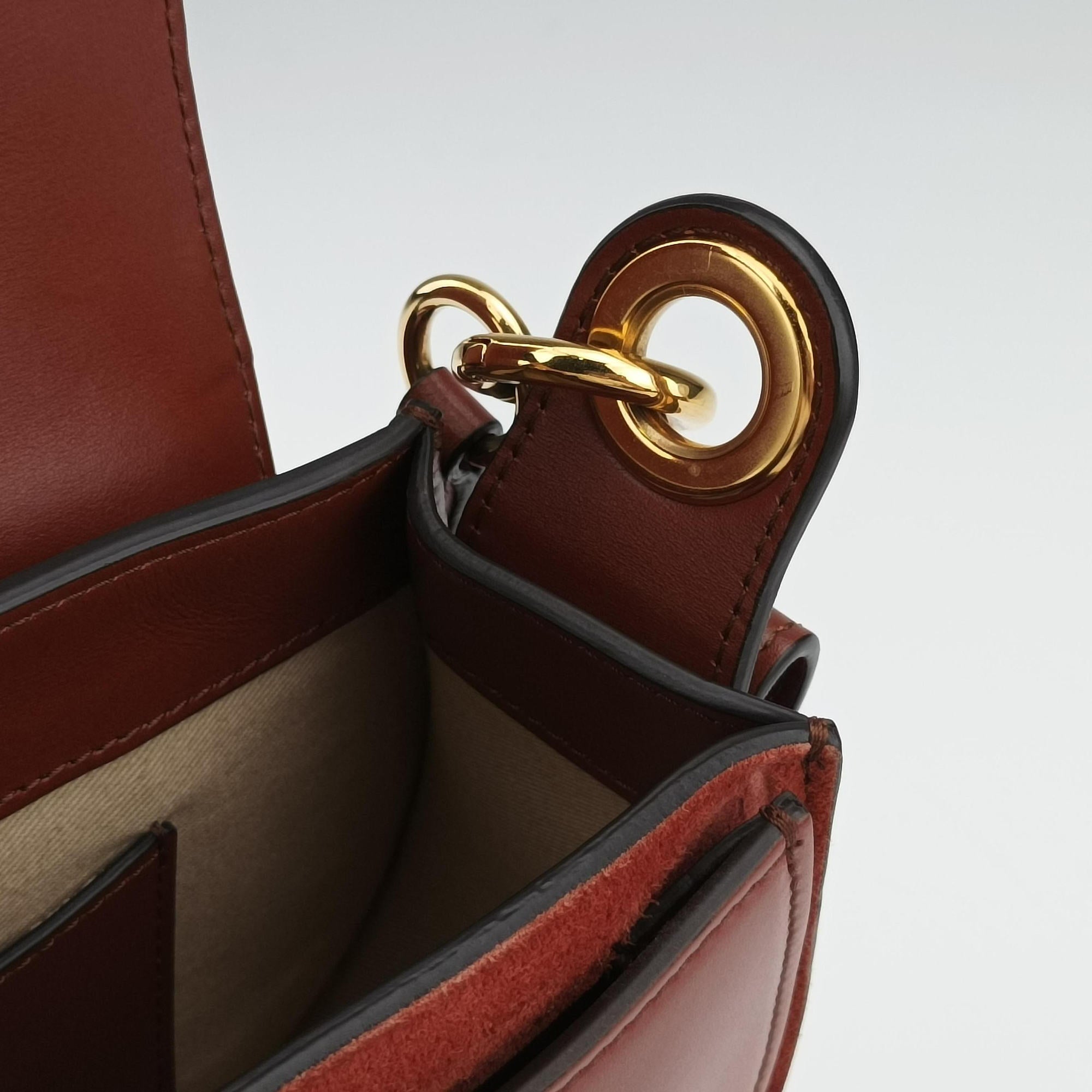 Secondhand Chloe Tess Brown Leather  shoulderbag | stylenewstar