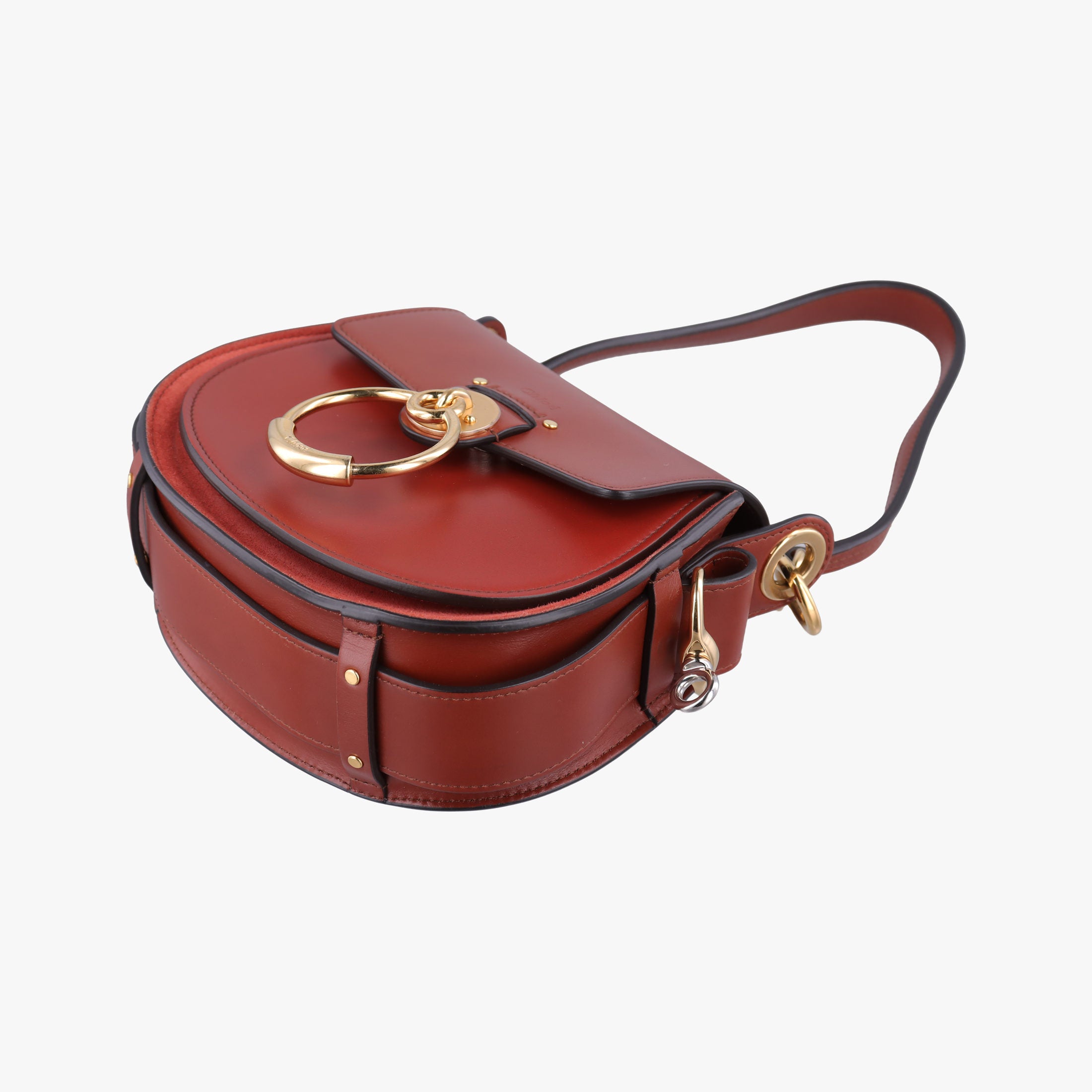Secondhand Chloe Tess Brown Leather  shoulderbag | stylenewstar