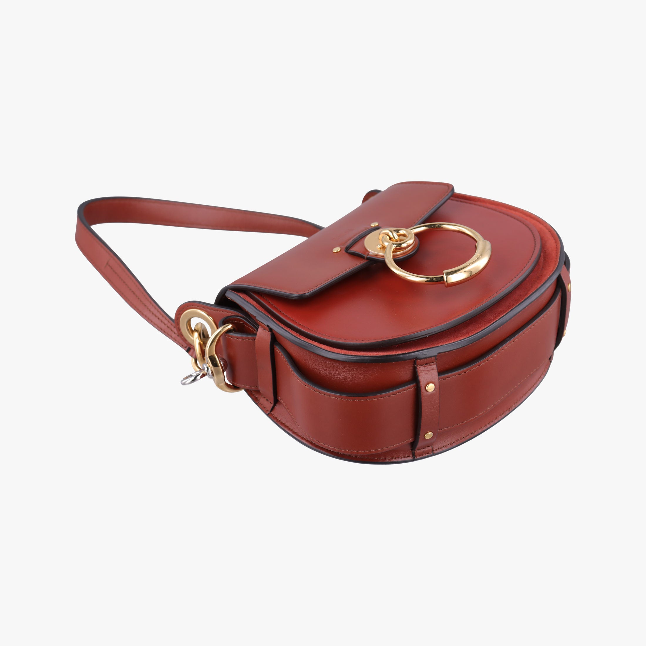 Secondhand Chloe Tess Brown Leather  shoulderbag | stylenewstar