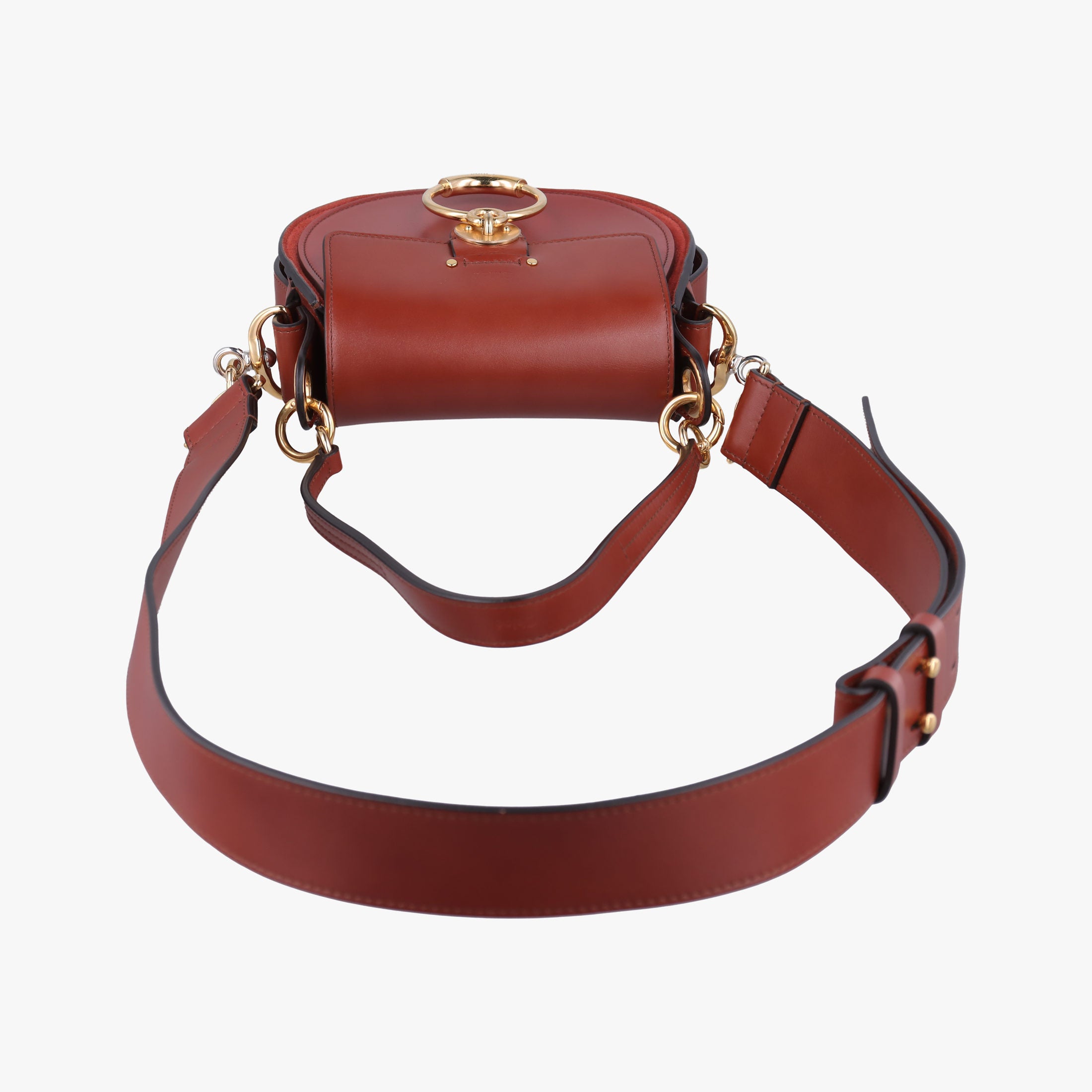 Secondhand Chloe Tess Brown Leather  shoulderbag | stylenewstar