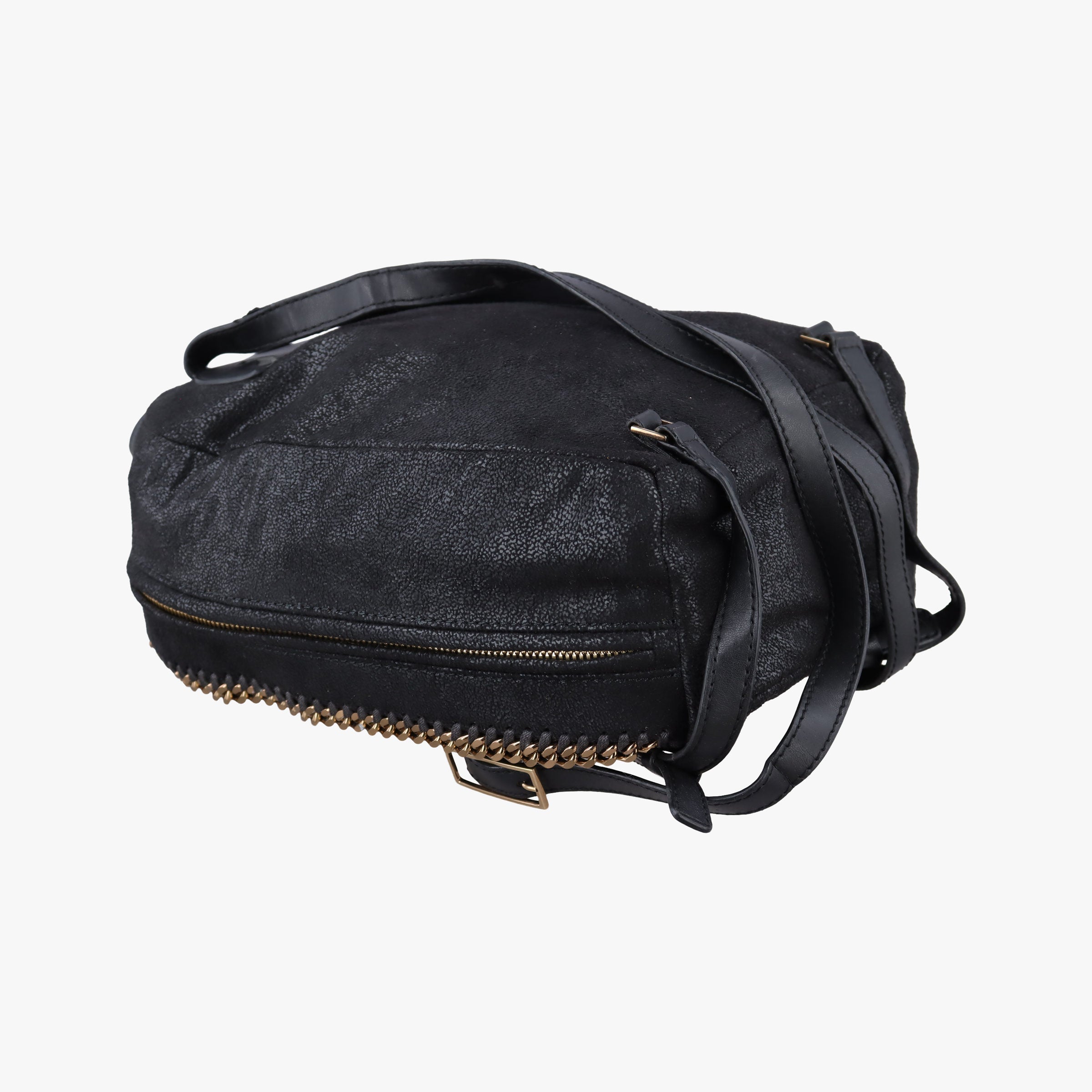 Secondhand Stella McCartney Falabella Black Vegan Leather   backpack/rucksack | stylenewstar