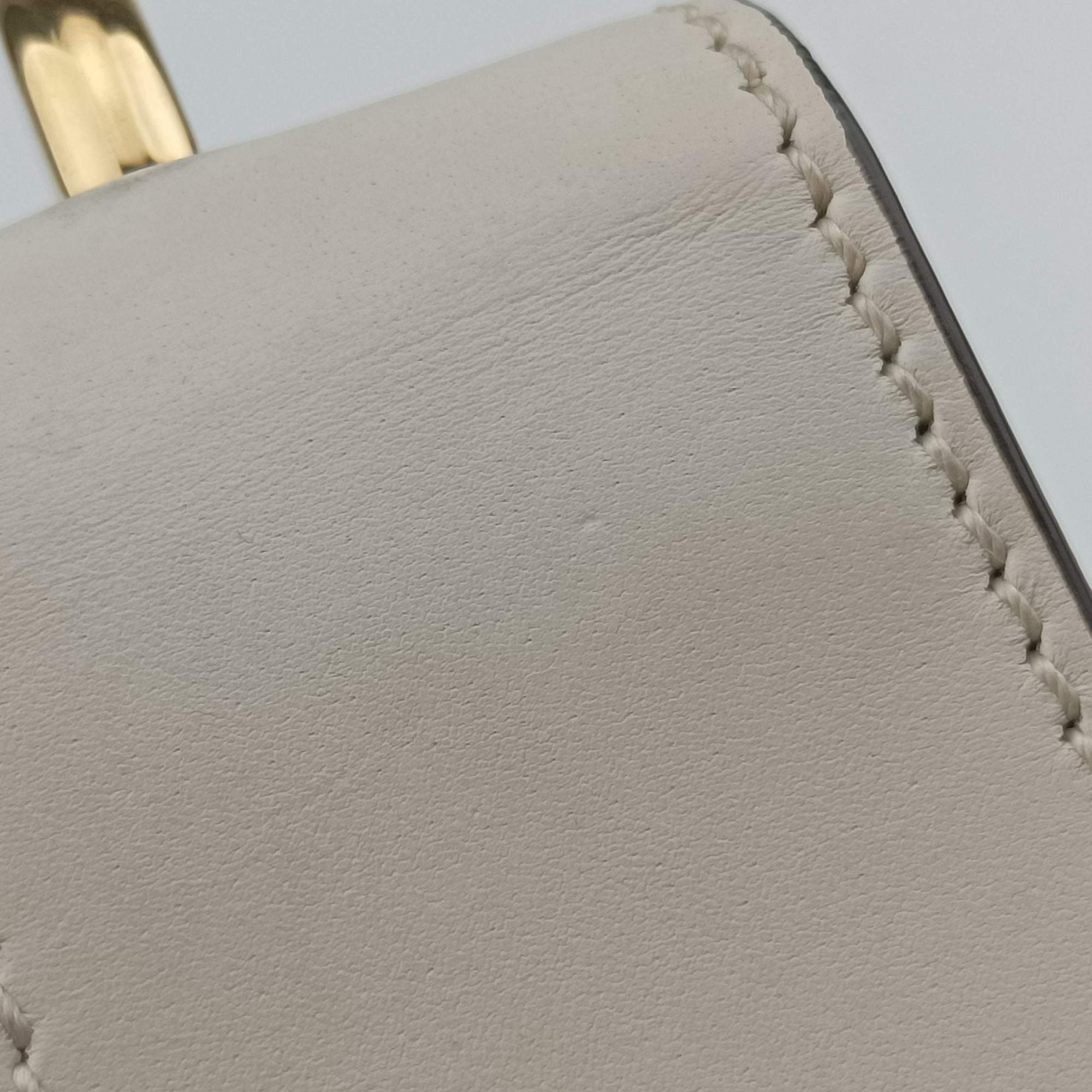 Secondhand Gucci Sylvie Ivory×navy×red Leather 431666 shoulderbag | stylenewstar