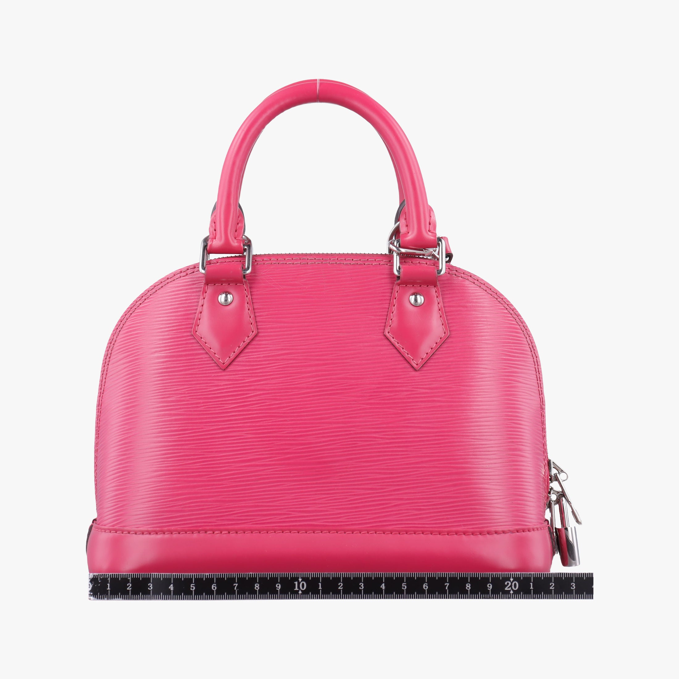 Pre-owned Louis Vuitton Alma BB ROSE PONDICHERY Epi M57341 shoulderbag | stylenewstar
