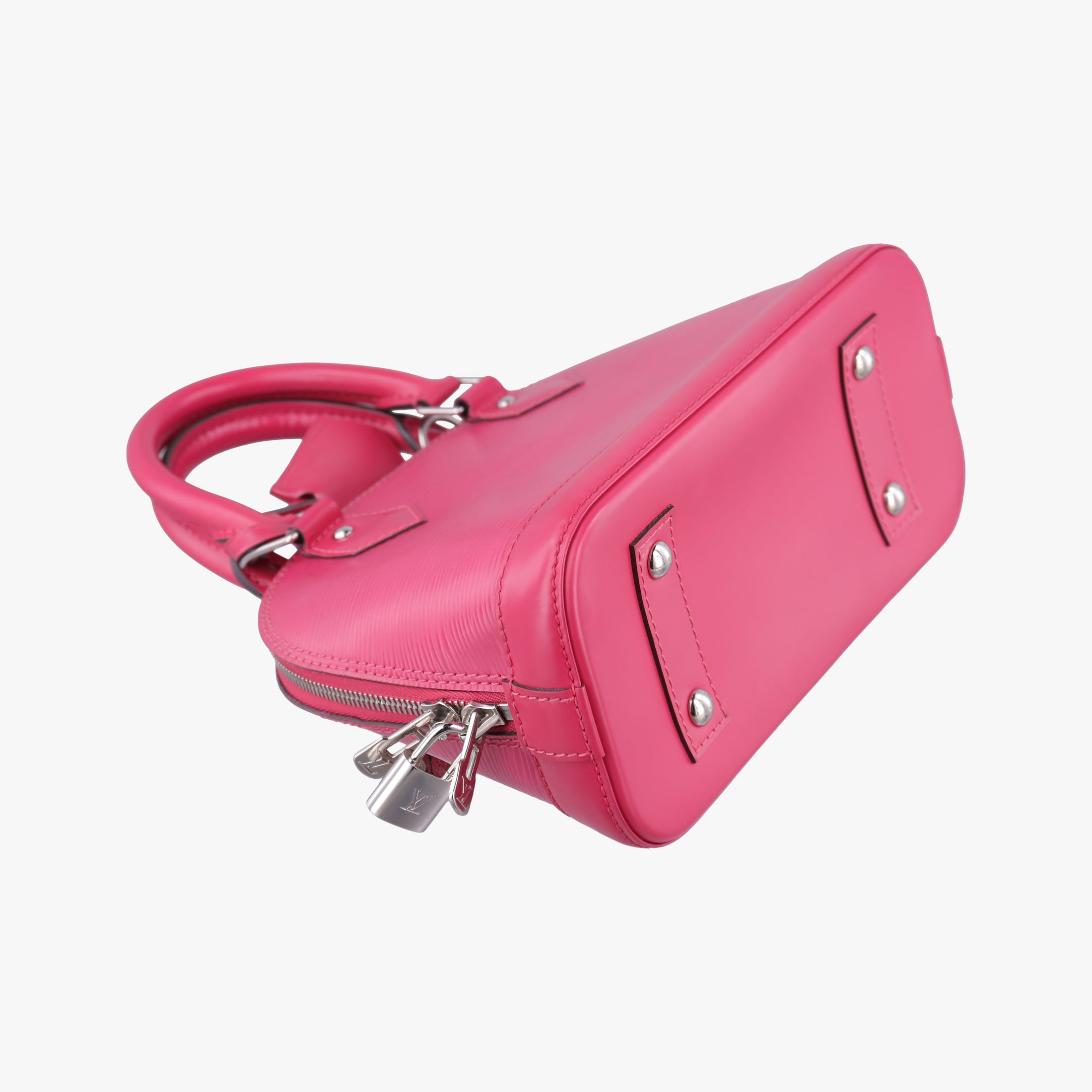 Pre-owned Louis Vuitton Alma BB ROSE PONDICHERY Epi M57341 shoulderbag | stylenewstar