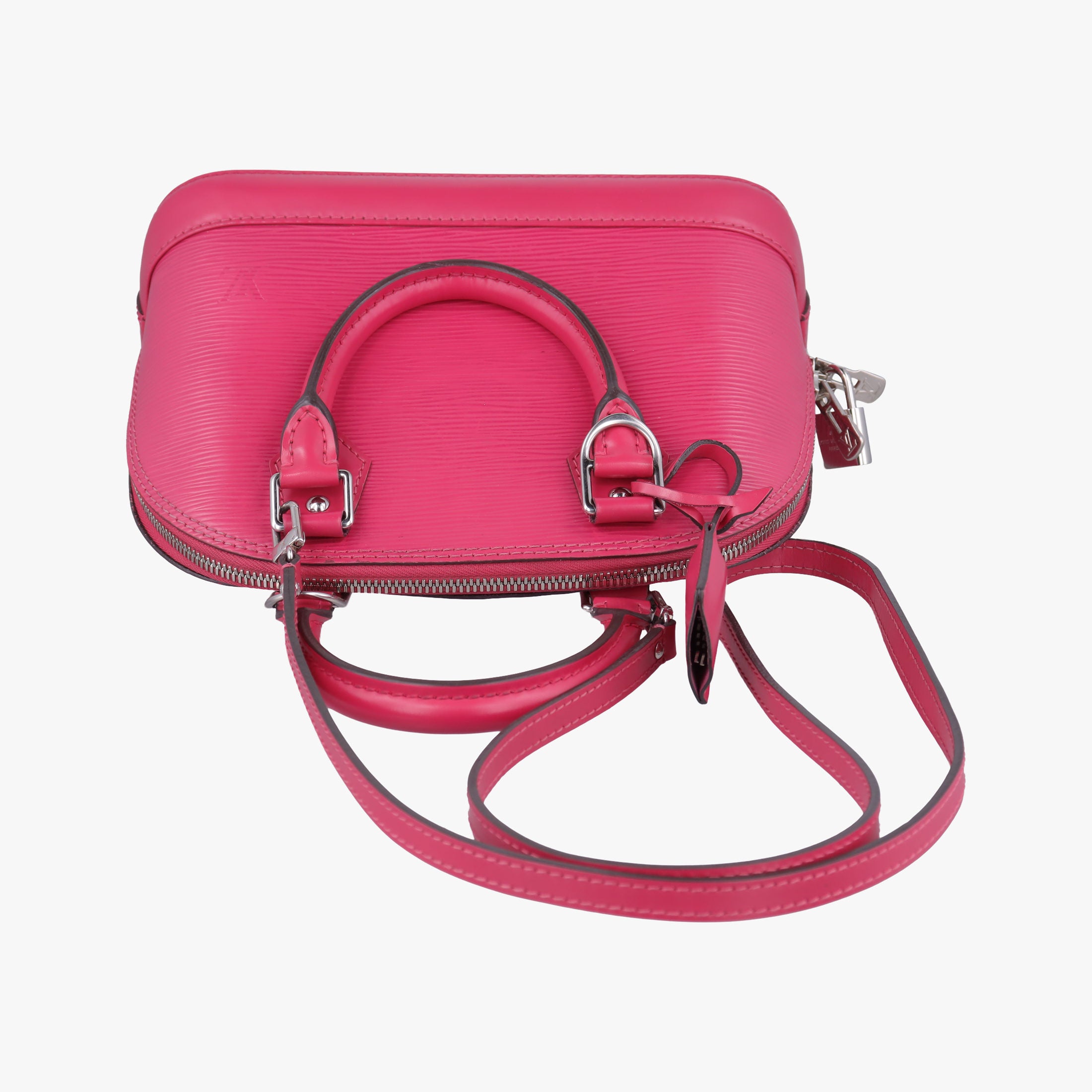 Pre-owned Louis Vuitton Alma BB ROSE PONDICHERY Epi M57341 shoulderbag | stylenewstar