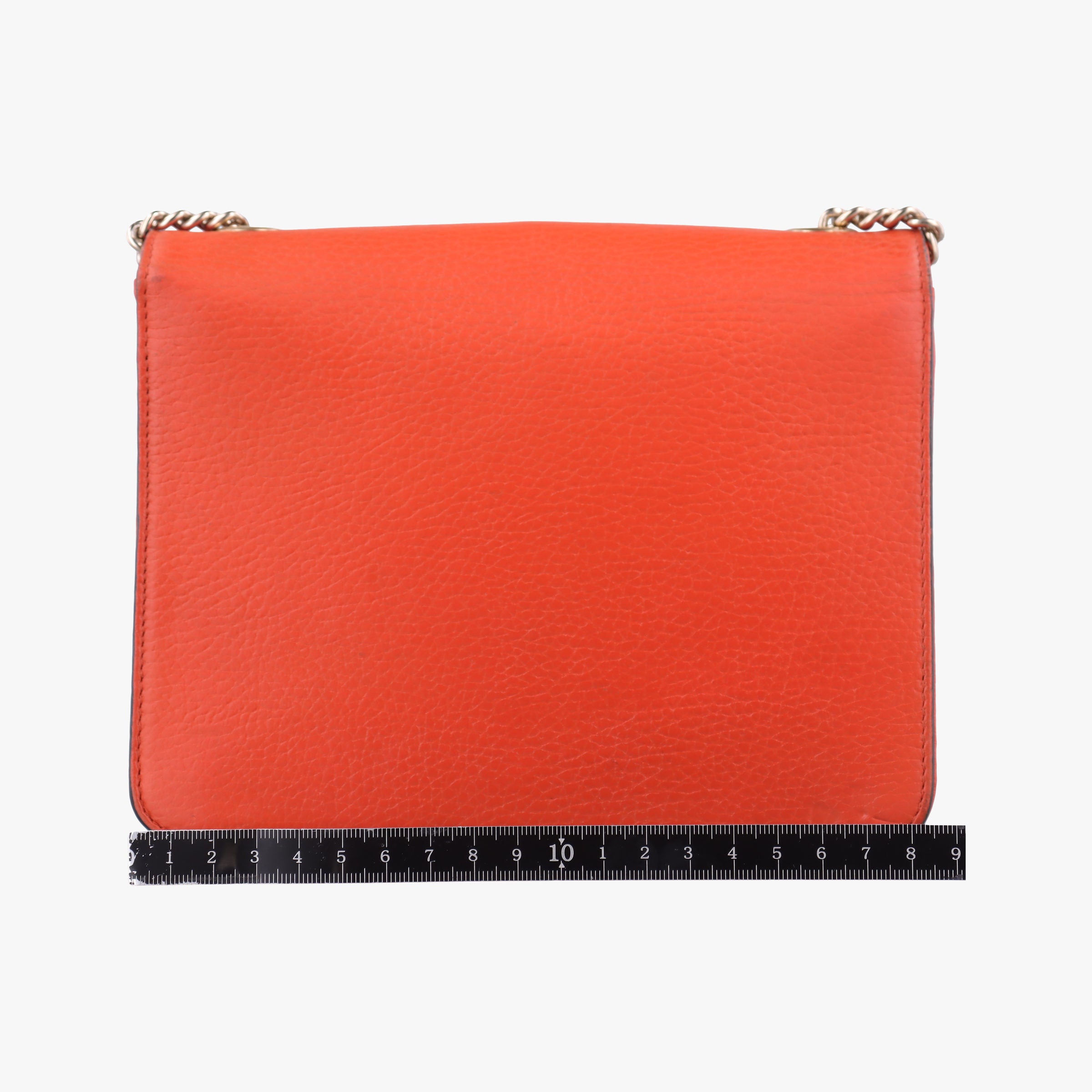 Pre-owned Gucci Interlocking G Orange Leather 510304 shoulderbag | stylenewstar