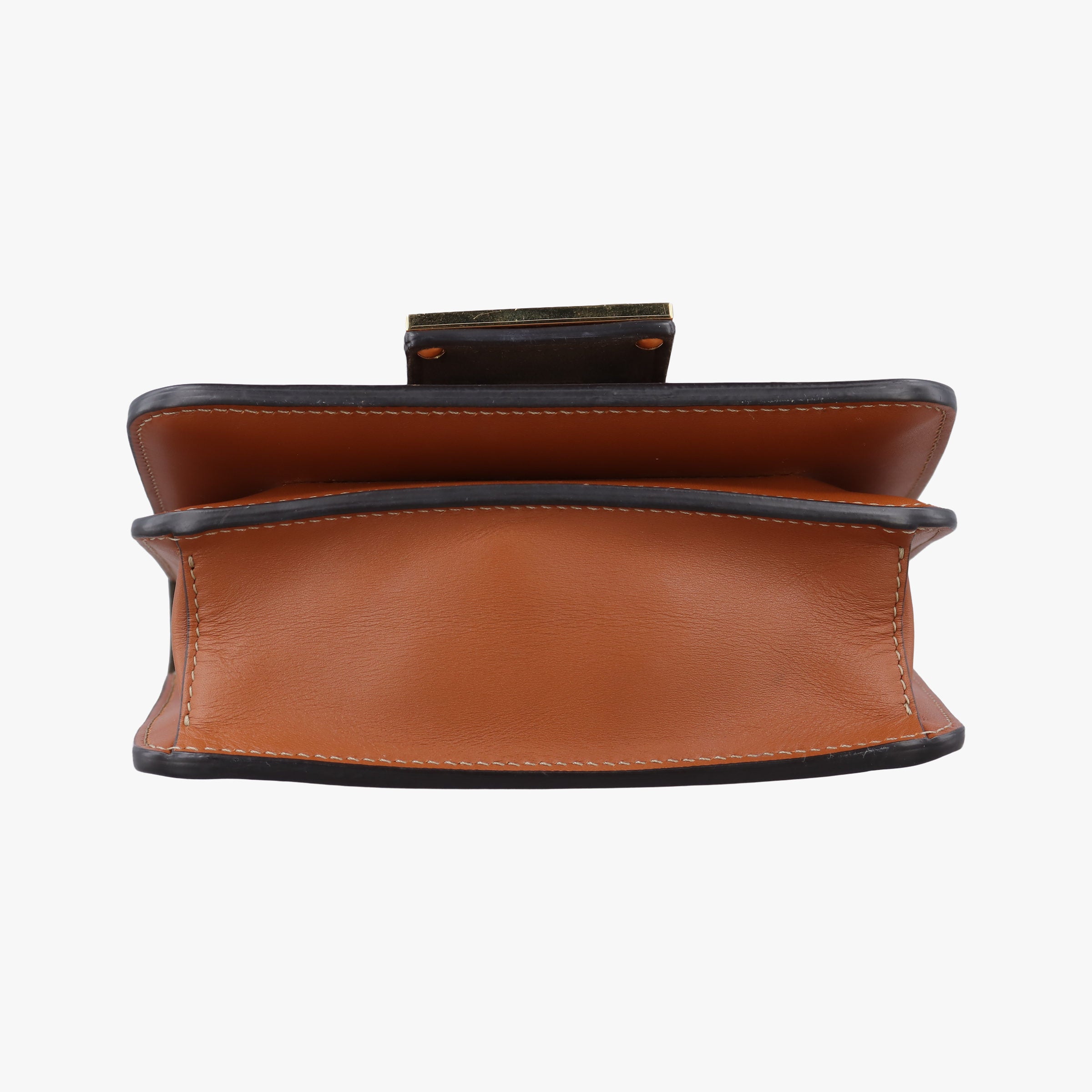 Vintage Fendi Fab Brown Leather 8BT317 shoulderbag | stylenewstar