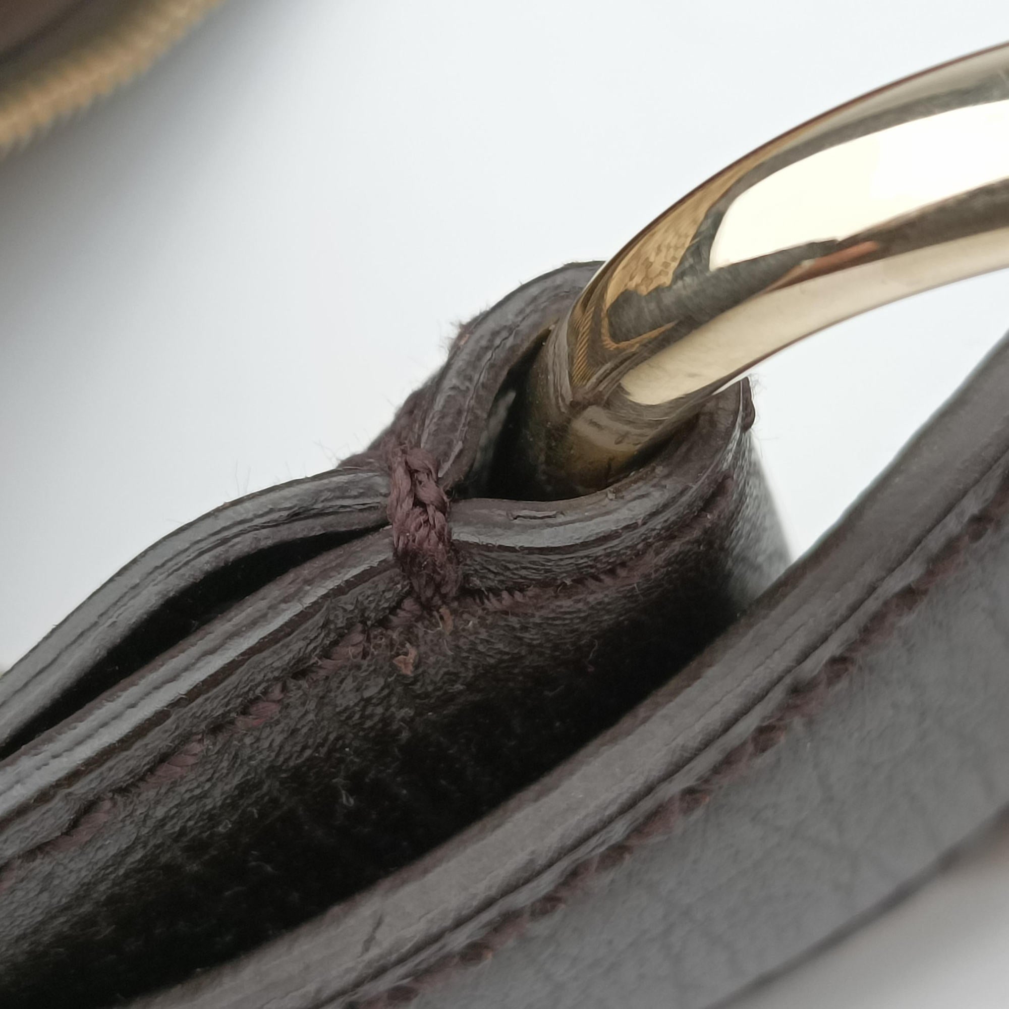 Pre-owned Gucci horsebit hobo Brown canvas 115867 handbag | stylenewstar