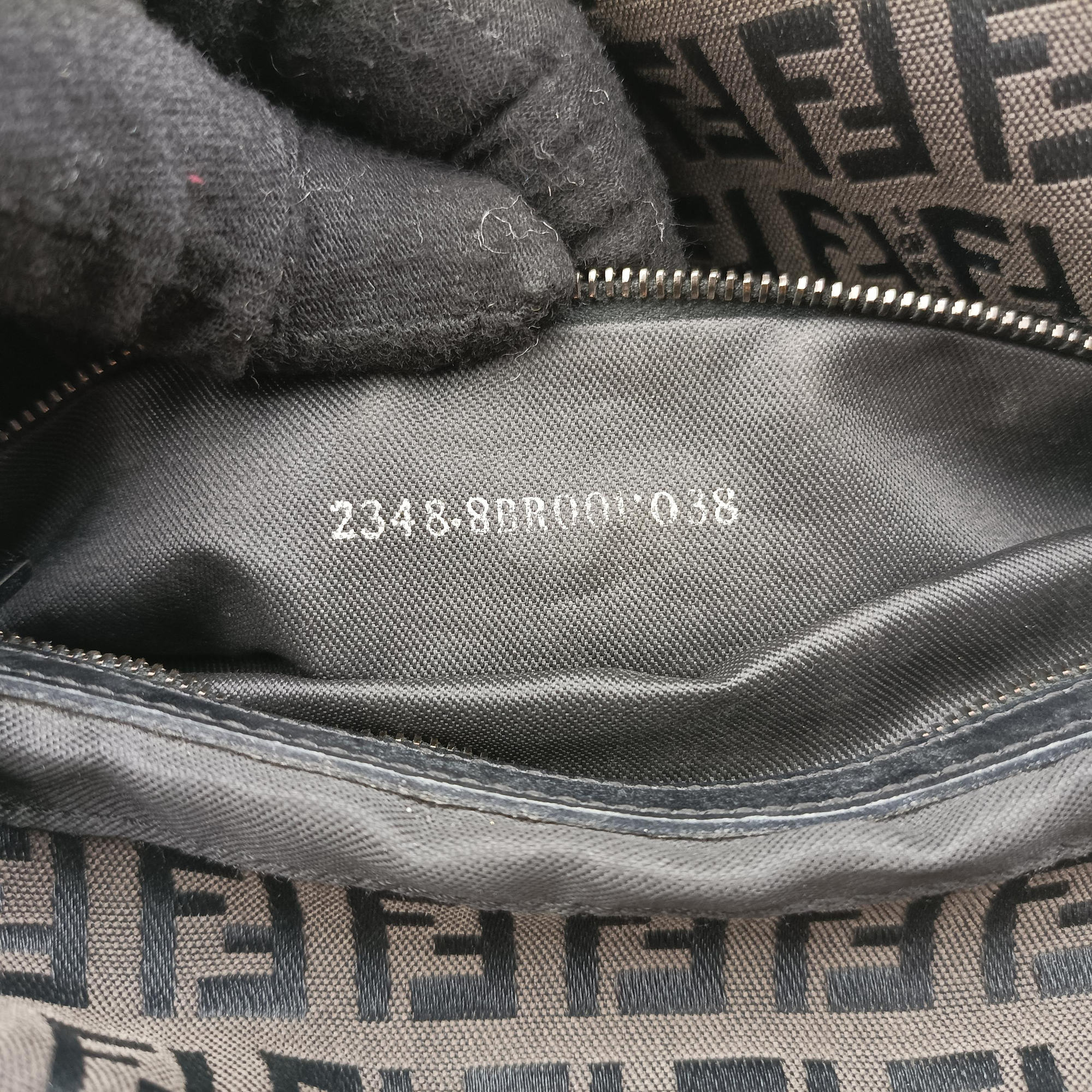 Vintage Fendi Baguette Zucchino Brown canvas×leather 8BR001 shoulderbag | stylenewstar