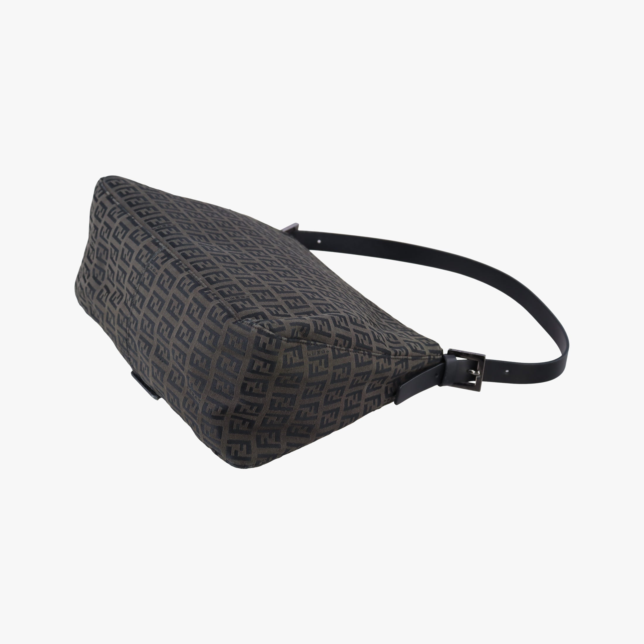 Vintage Fendi Baguette Zucchino Brown canvas×leather 8BR001 shoulderbag | stylenewstar