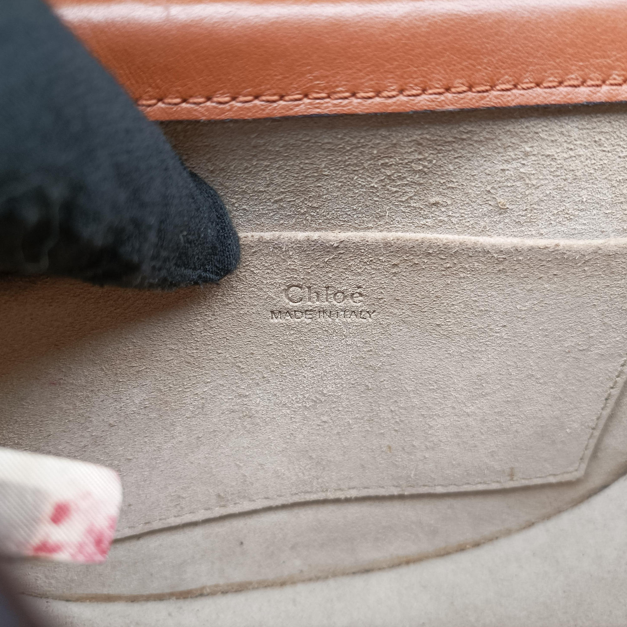 Vintage Chloe Bracelet Nile Brown Leather  shoulderbag | stylenewstar