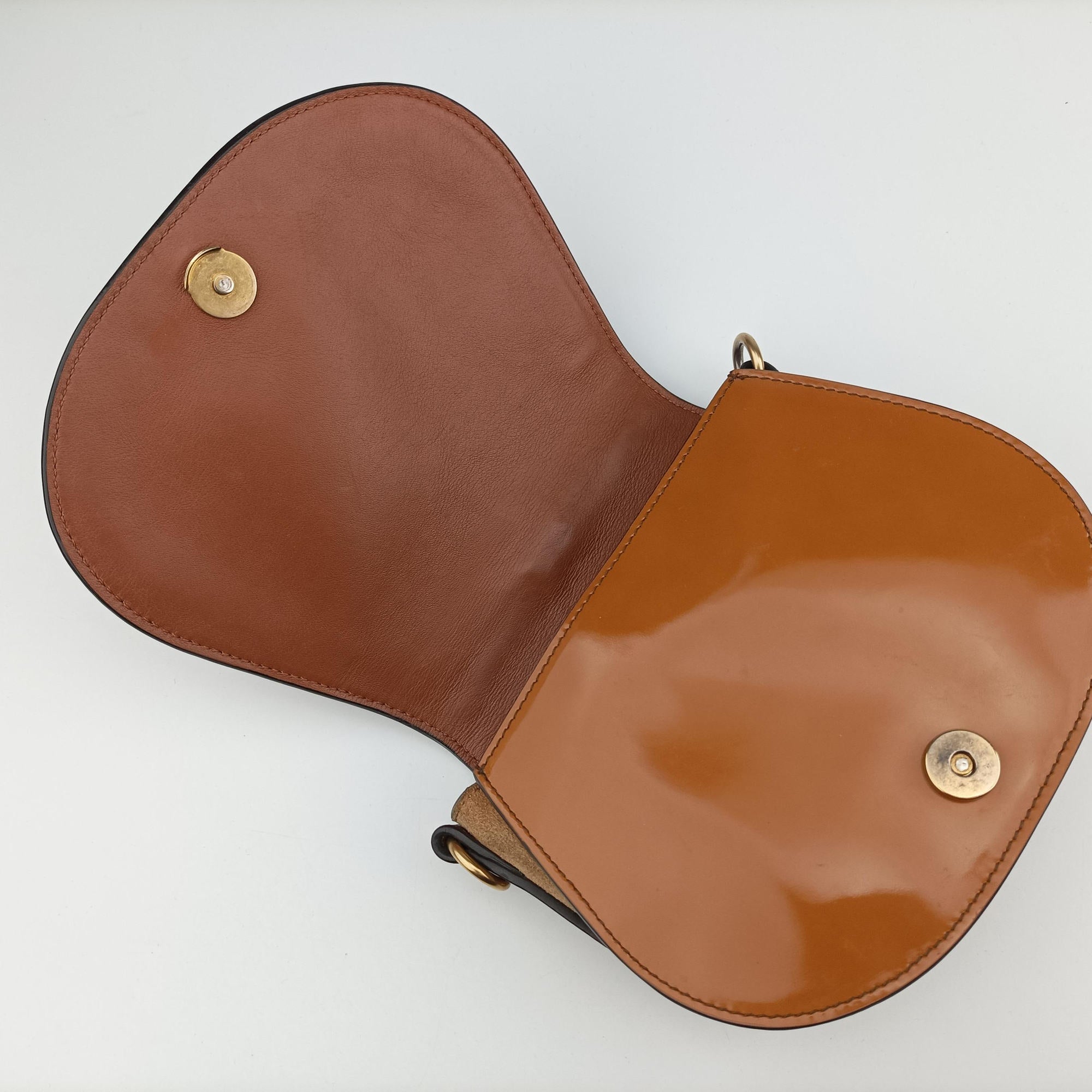 Vintage Chloe Bracelet Nile Brown Leather  shoulderbag | stylenewstar