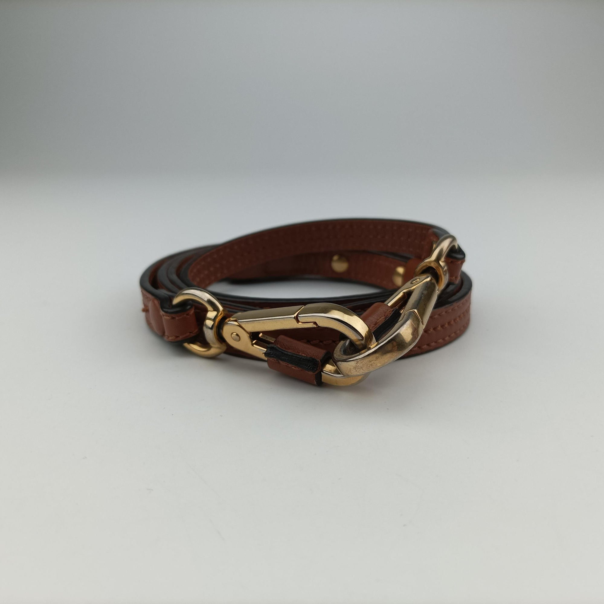 Vintage Chloe Bracelet Nile Brown Leather  shoulderbag | stylenewstar