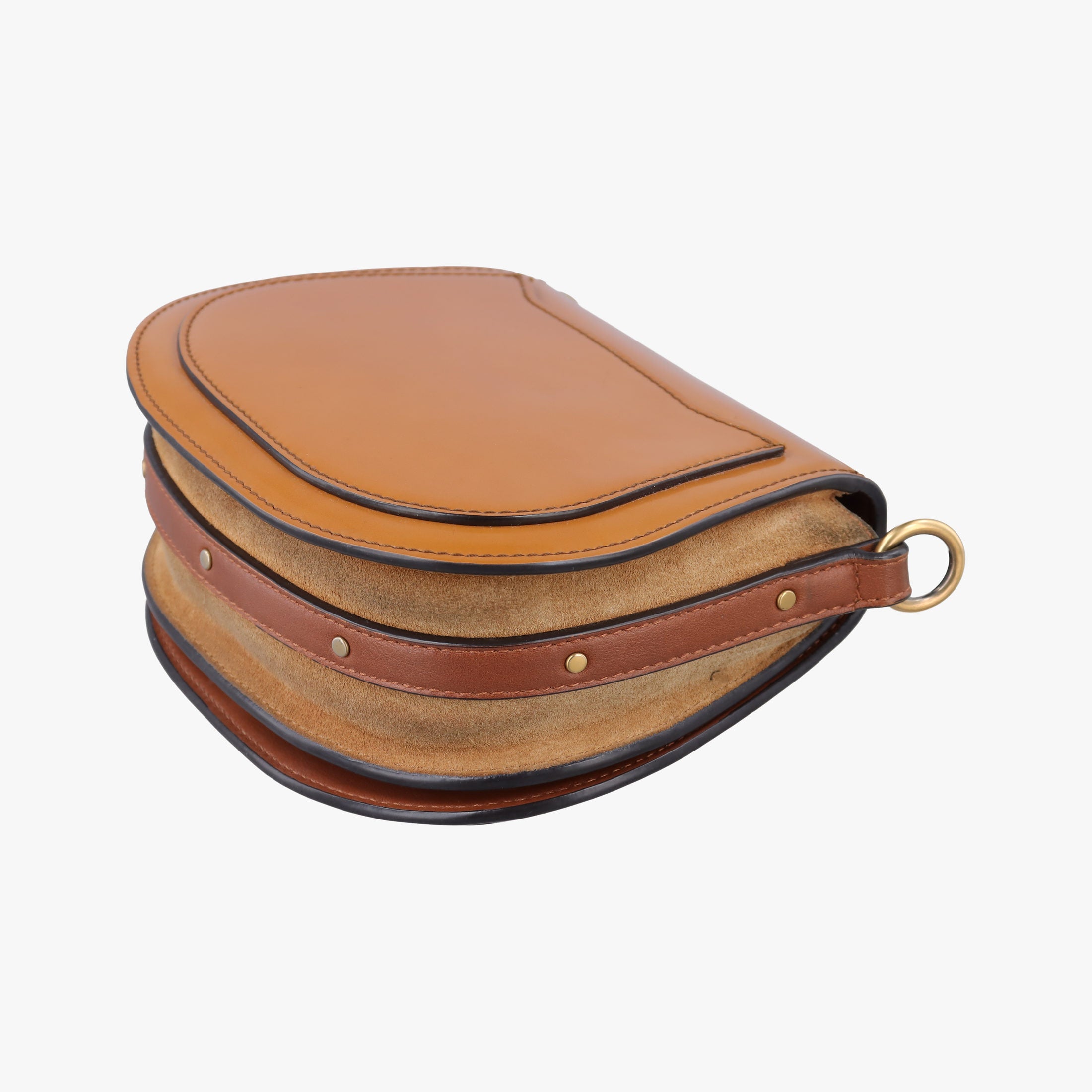 Vintage Chloe Bracelet Nile Brown Leather  shoulderbag | stylenewstar