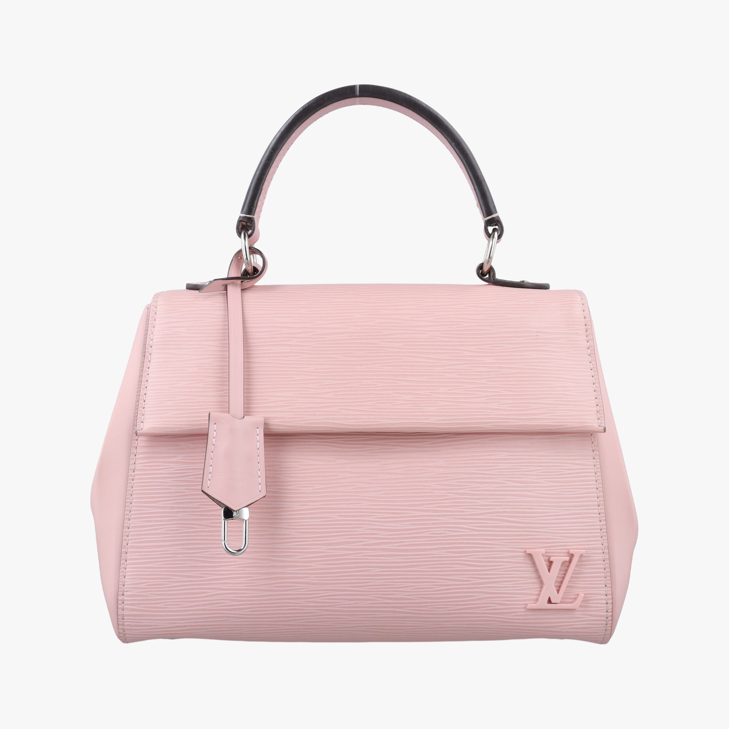 Pre-owned Louis Vuitton Cluny BB ROSE BALLERINE Epi M41338 handbag | stylenewstar