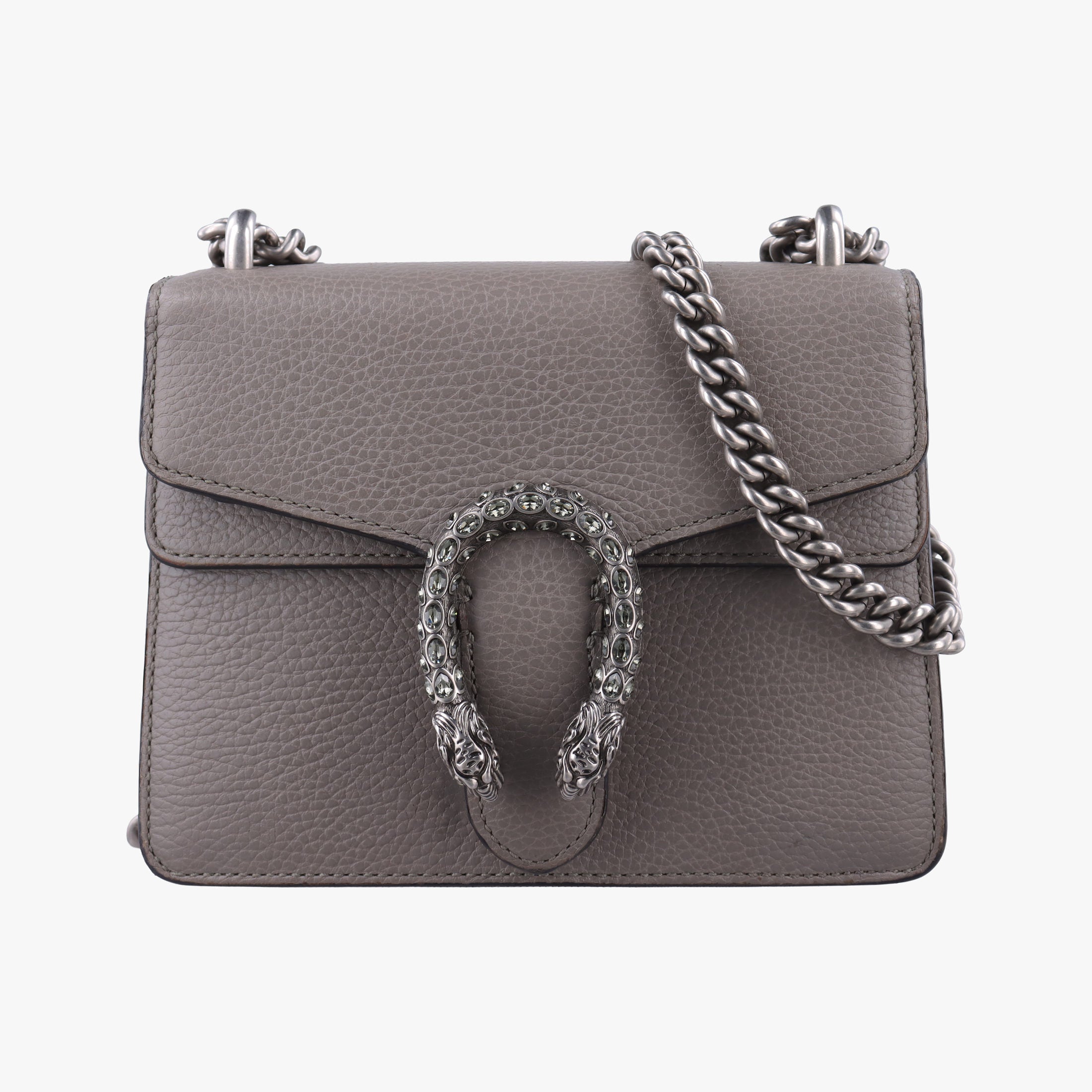 Vintage Gucci Dionysus Grey Leather 421970 shoulderbag | stylenewstar