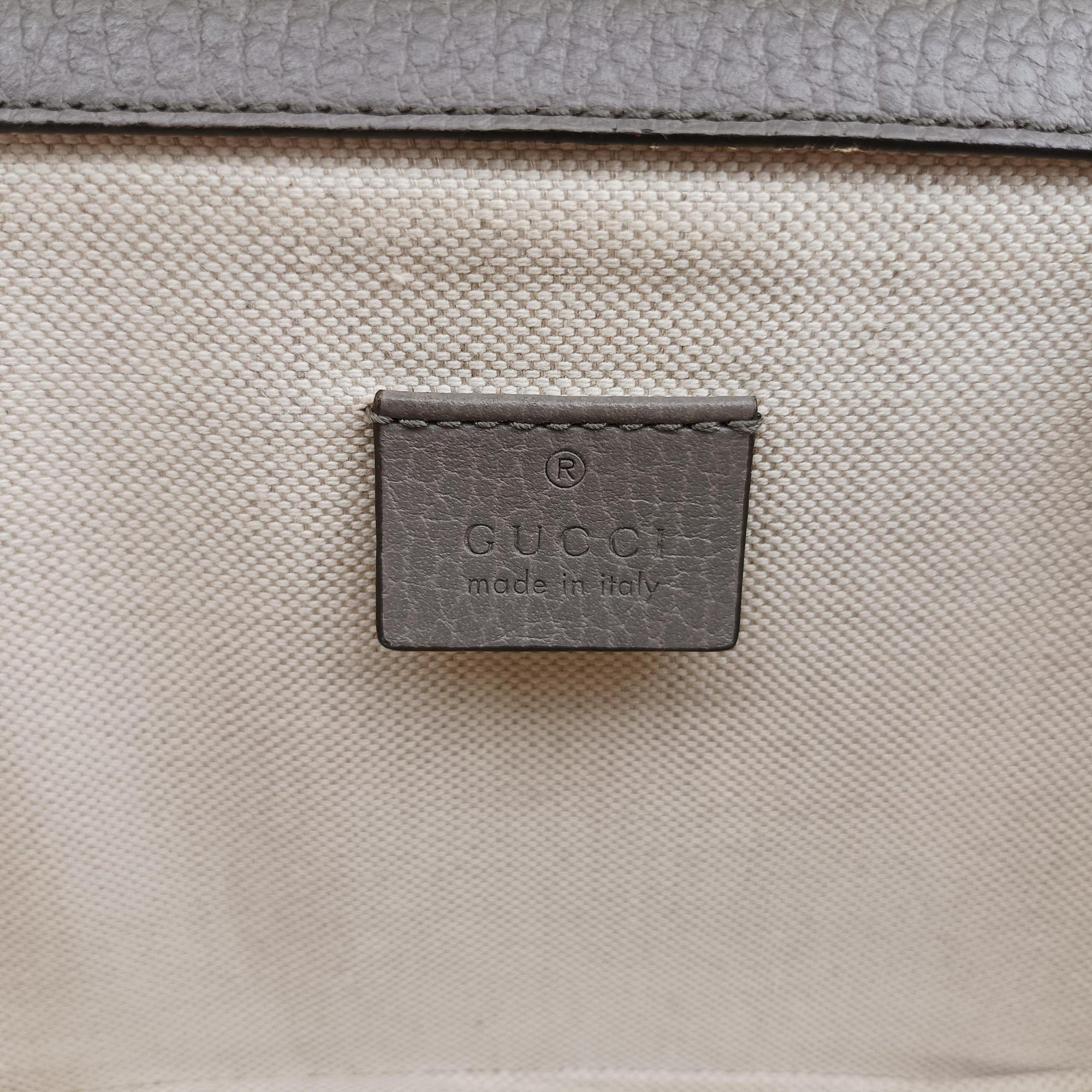 Vintage Gucci Dionysus Grey Leather 421970 shoulderbag | stylenewstar