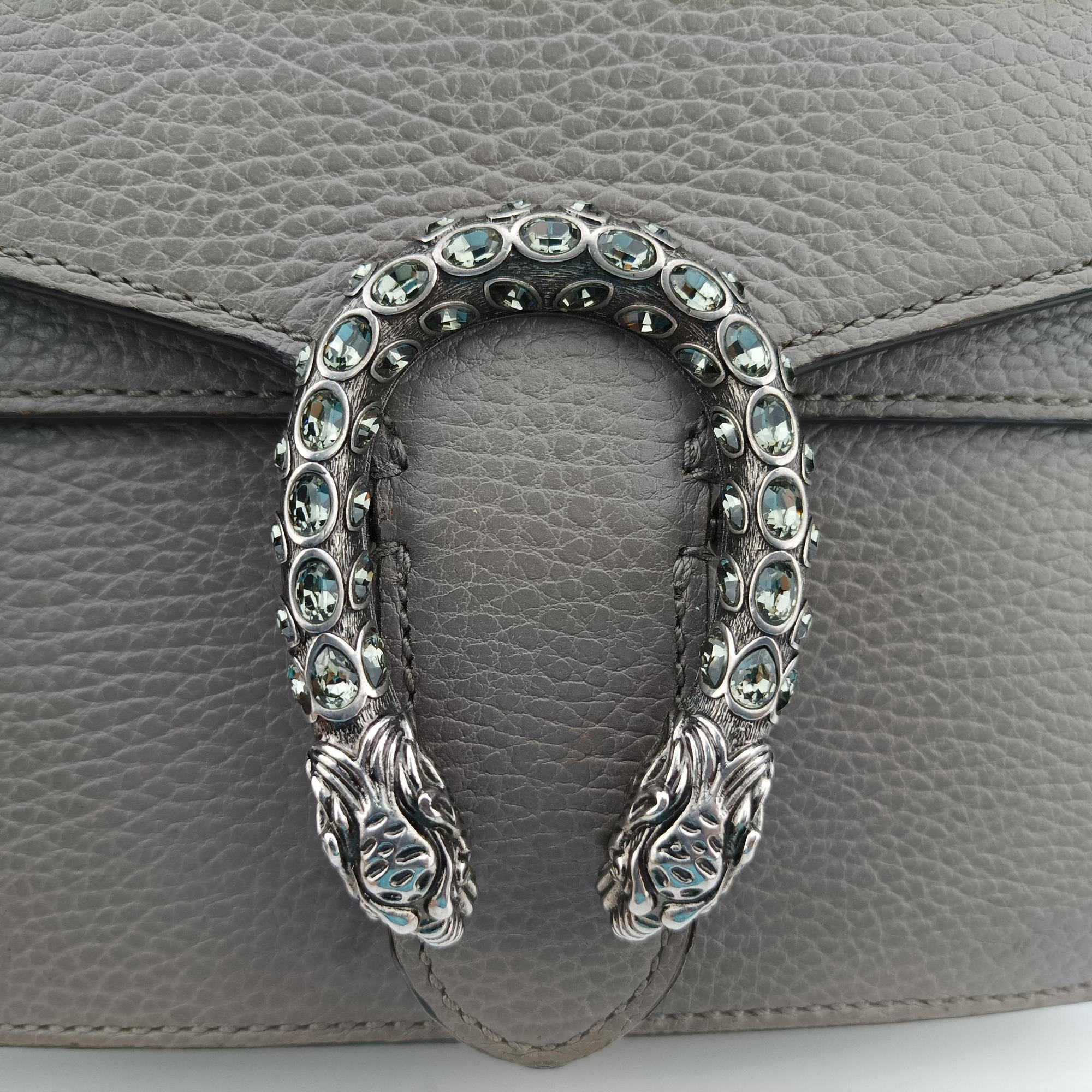 Vintage Gucci Dionysus Grey Leather 421970 shoulderbag | stylenewstar