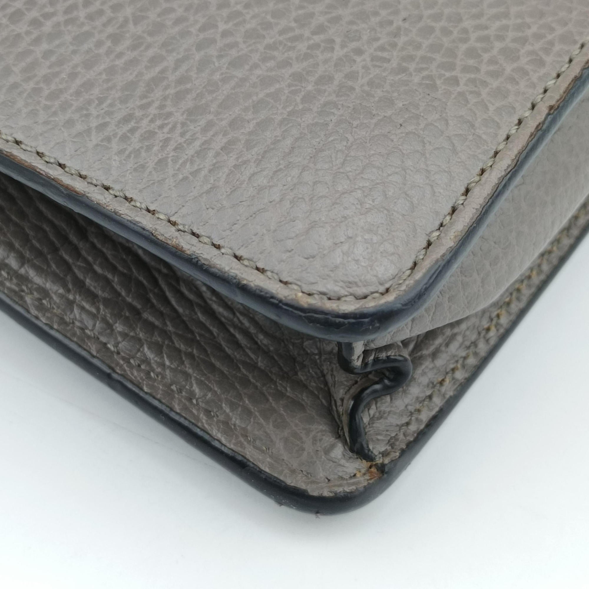 Vintage Gucci Dionysus Grey Leather 421970 shoulderbag | stylenewstar