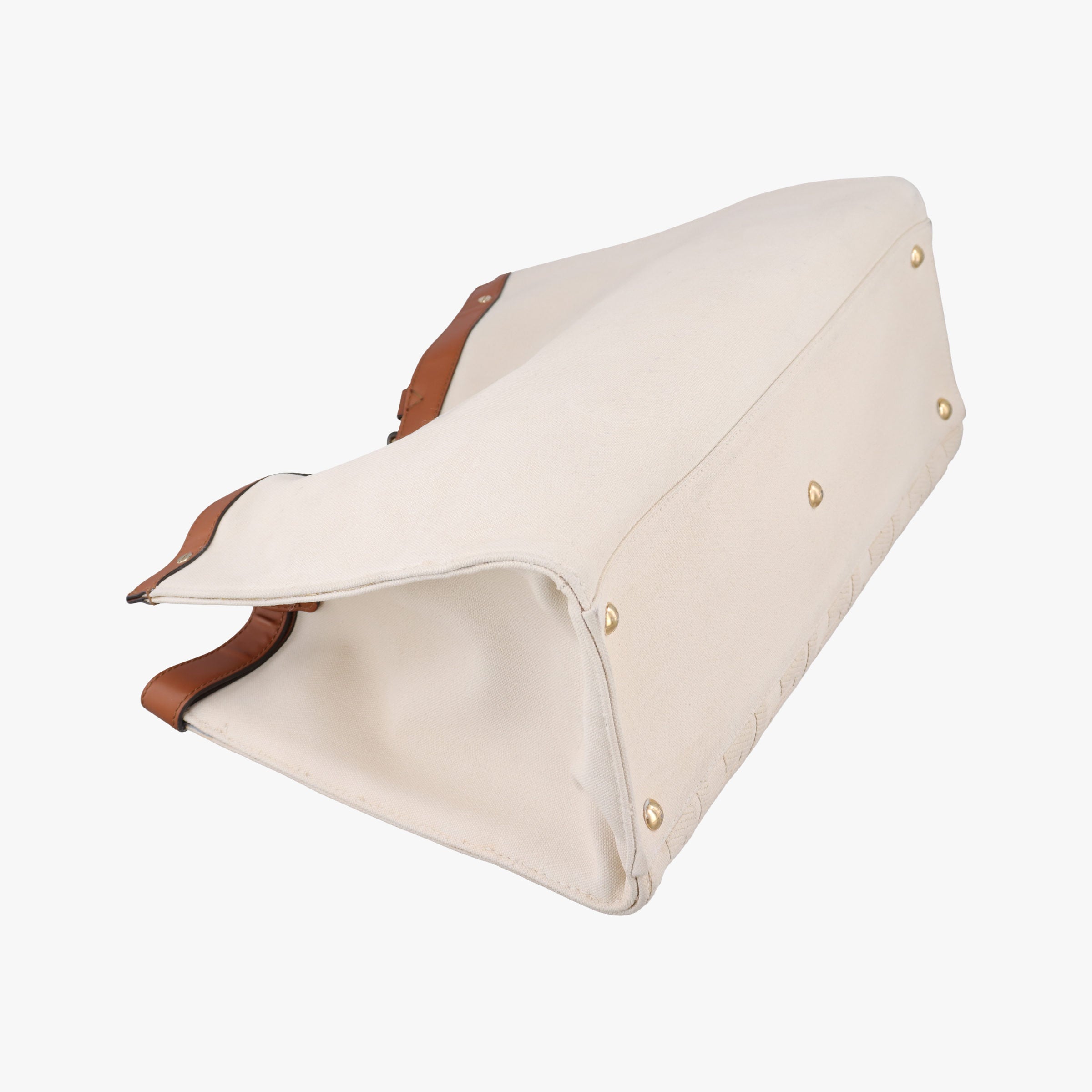 Vintage Fendi Peekaboo Beige canvas 8BH374 shoulderbag | stylenewstar