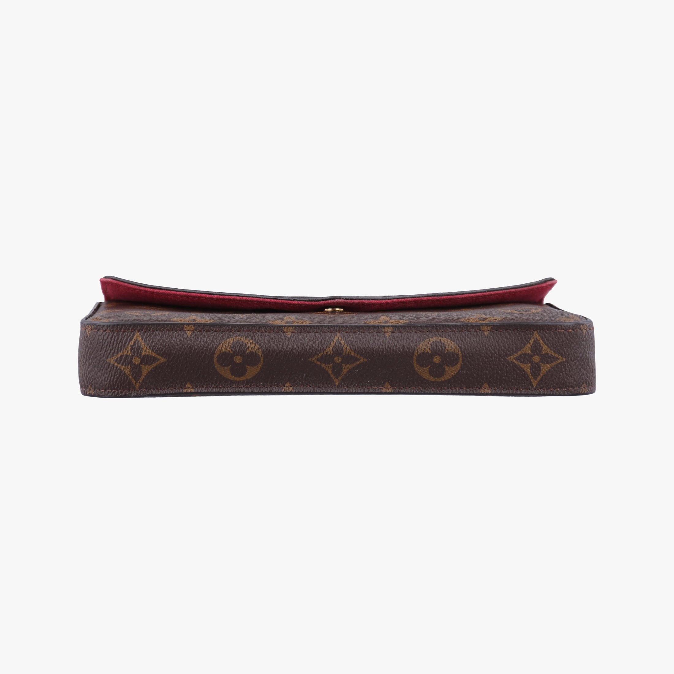 Pre-owned Louis Vuitton Pochette Felicie Brown Monogram Canvas M61276 shoulderbag | stylenewstar